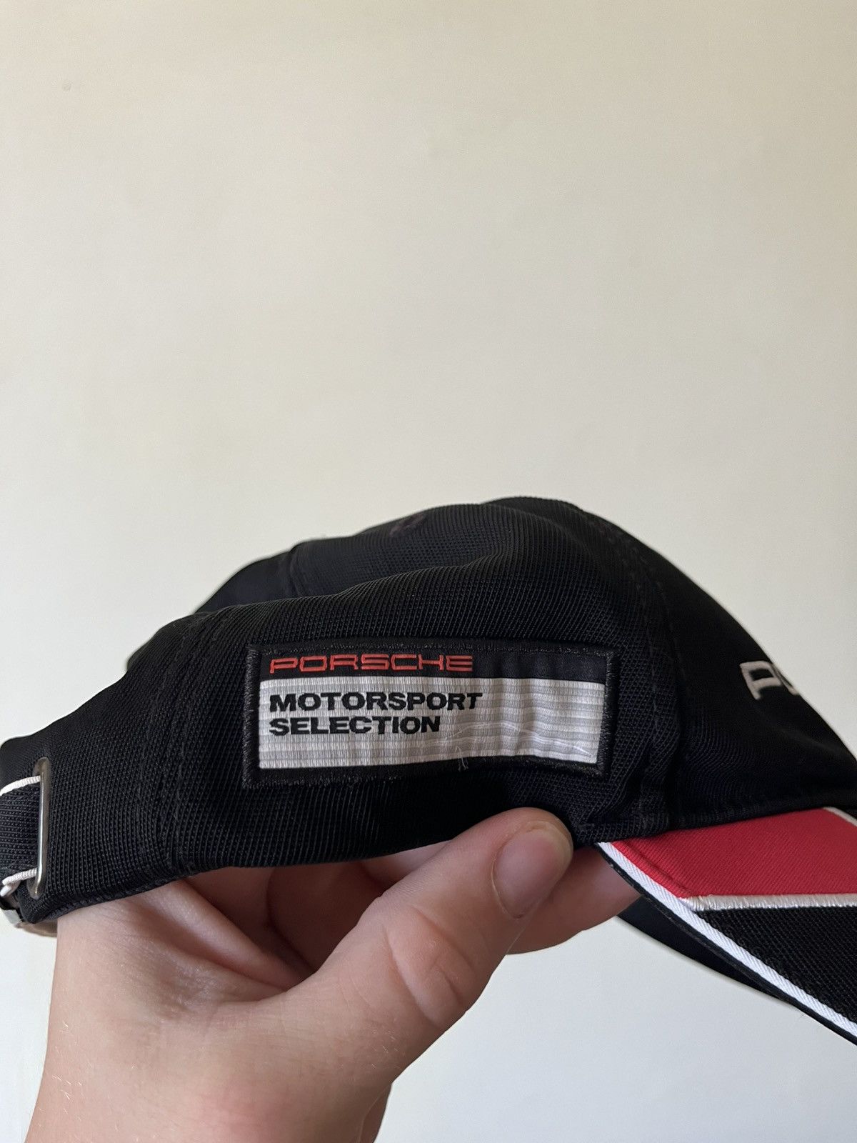 Porsche Design Porsche Motorsport Cap — Black/Red Y2K Size ONE SIZE - 8 Thumbnail