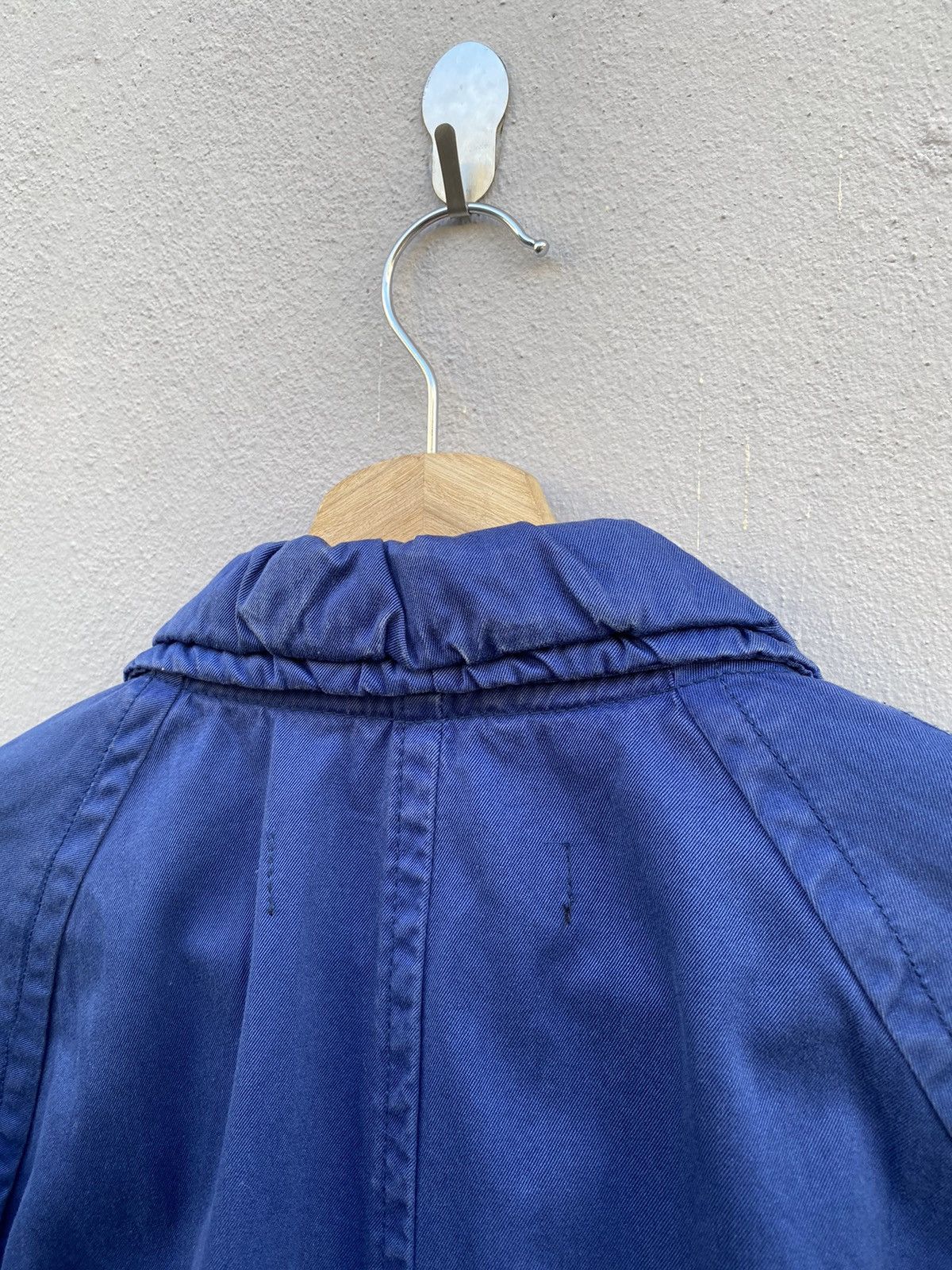 Designer × Issey Miyake × mercibeaucoup Mercibeaucoup by ISSEY MIYAKE Long Parka Blue Garment-Dyed Size US L / EU 52-54 / 3 - 10 Thumbnail