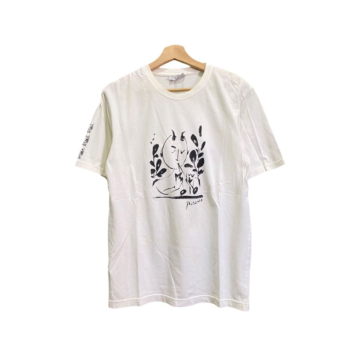 Paloma Picasso Vintage Pablo Picasso Faune Aux Branchages Graphic T Shirt Size US M / EU 48-50 / 2 - 1 Thumbnail