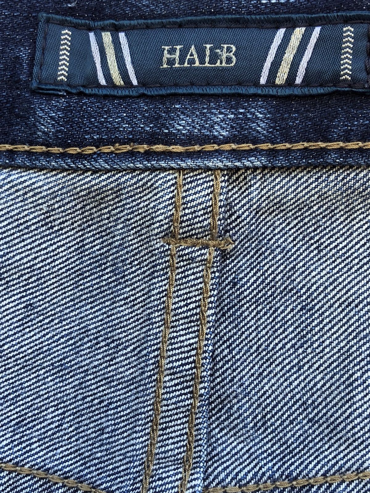 Japanese Brand Japanese Brand Halb Multiy Pocket Jeans Size US 33 - 12 Thumbnail