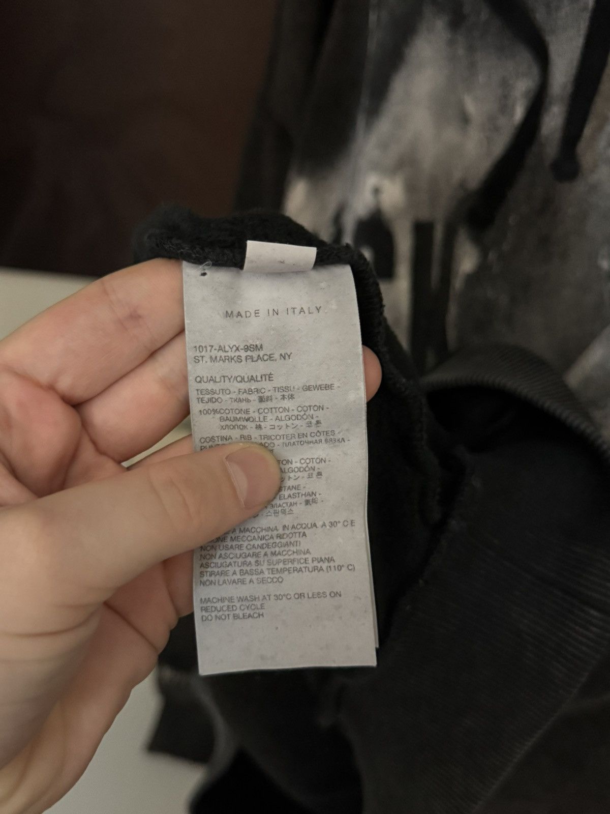 1017 ALYX 9SM ✅Alyx oversized fuck it grey hoodie Size US M / EU 48-50 / 2 - 7 Thumbnail
