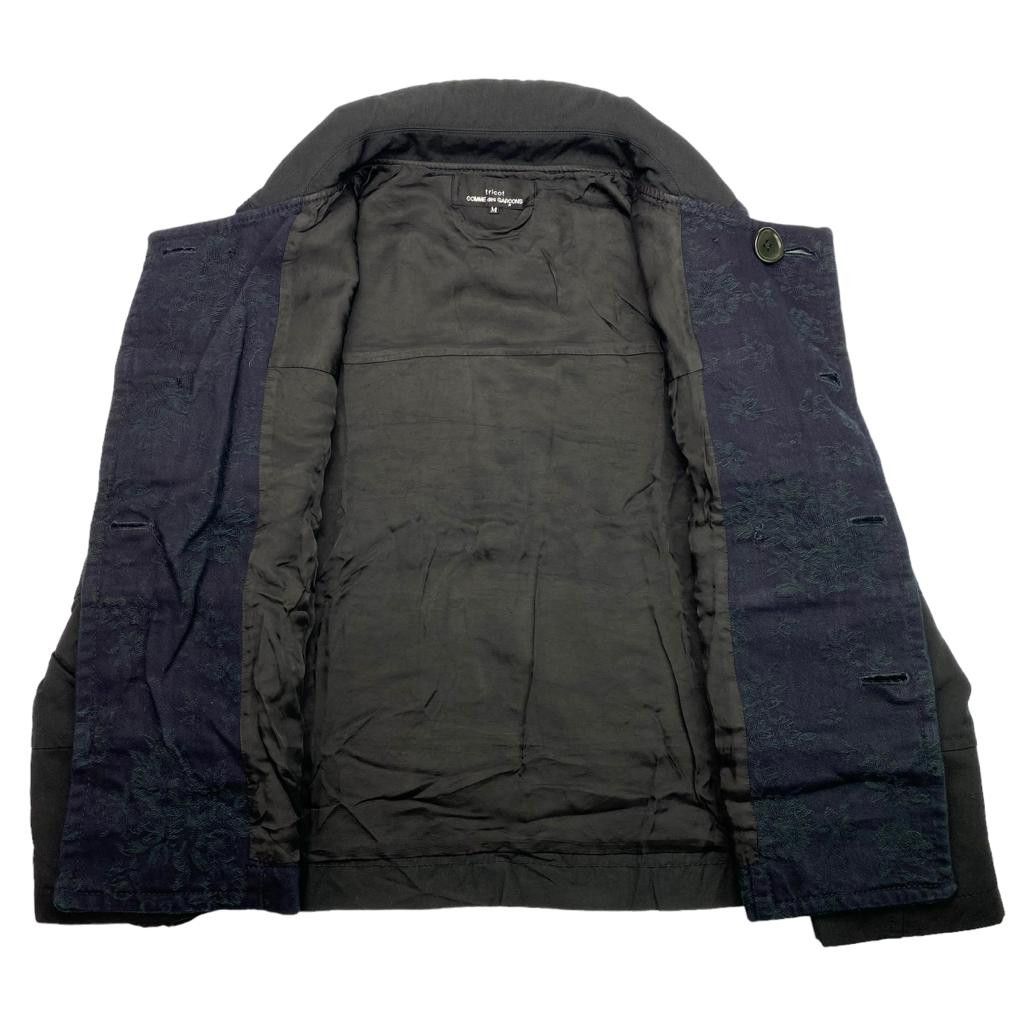 Comme des Garcons Tricot AW2016 Tapestry Two-tone Coat Size M / US 6-8 / IT 42-44 - 5 Thumbnail