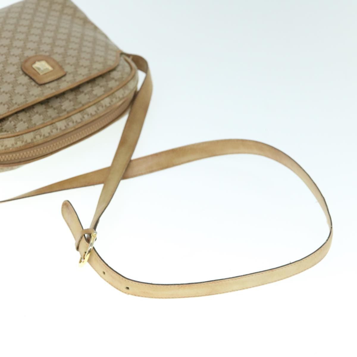 Celine CELINE Macadam Canvas Shoulder Bag Beige Size ONE SIZE - 7 Thumbnail