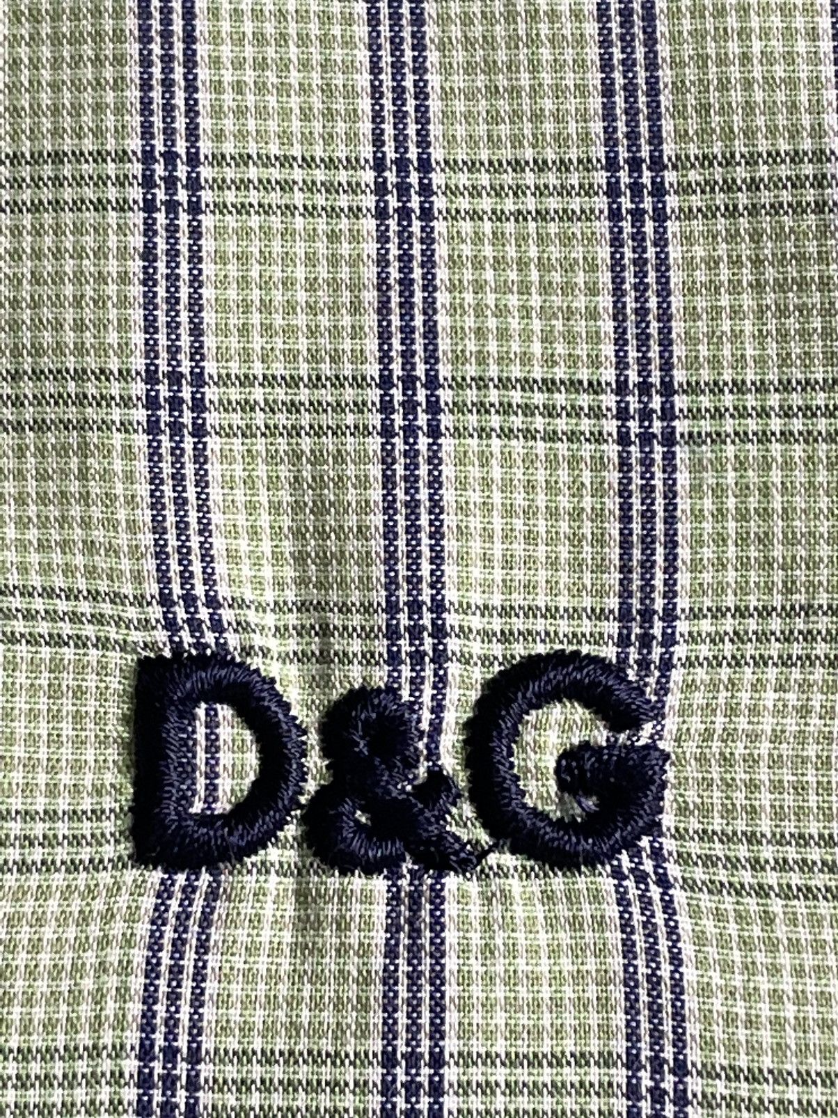 Dolce & Gabbana × Vintage Vintage Dolce & Gabbana Flannel Shirt Button Up Size US XL / EU 56 / 4 - 6 Thumbnail