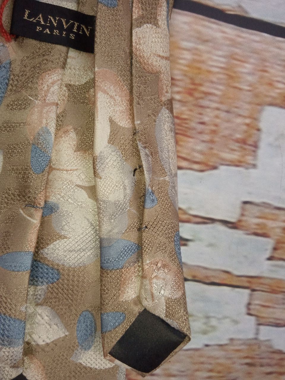 Lanvin Lanvin Paris Silk Tie Made in France Size ONE SIZE - 5 Thumbnail