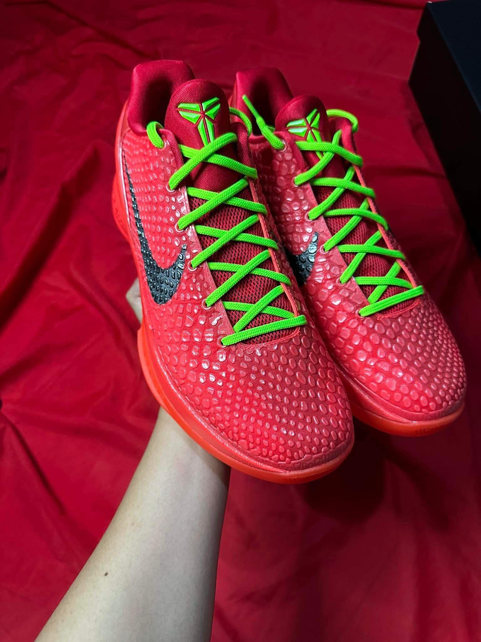 Nike Kobe Protro Reverse Grinch size 11 Size US 11 / EU 44 - 3 Thumbnail