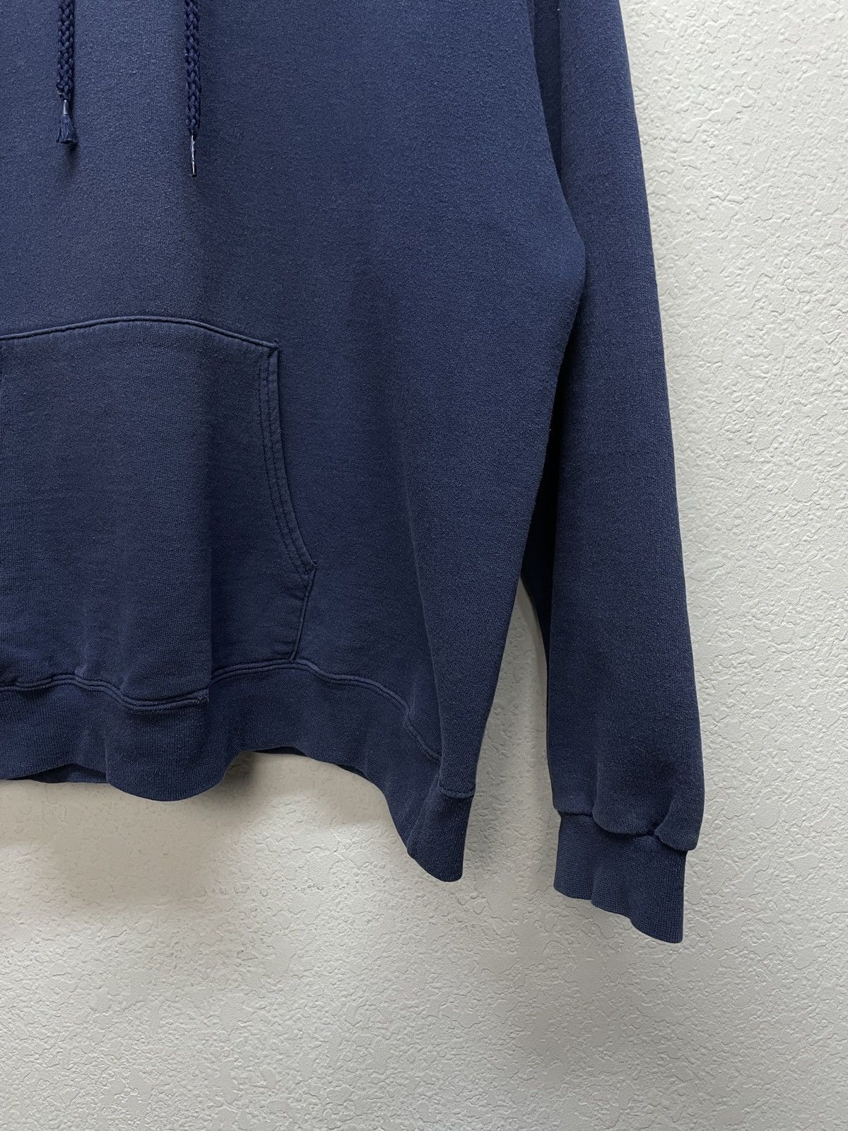 Thrasher Vintage Thrasher Navy Boxy Hoodie Skateboard Magazine Logo Size US M / EU 48-50 / 2 - 7 Thumbnail