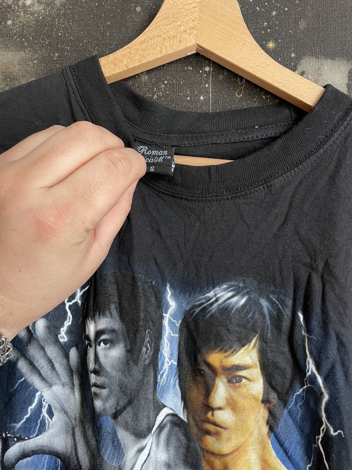 Vintage Vintage 90s BRUCE LEE MOVIE TEE T SHIRT Size US S / EU 44-46 / 1 - 4 Thumbnail