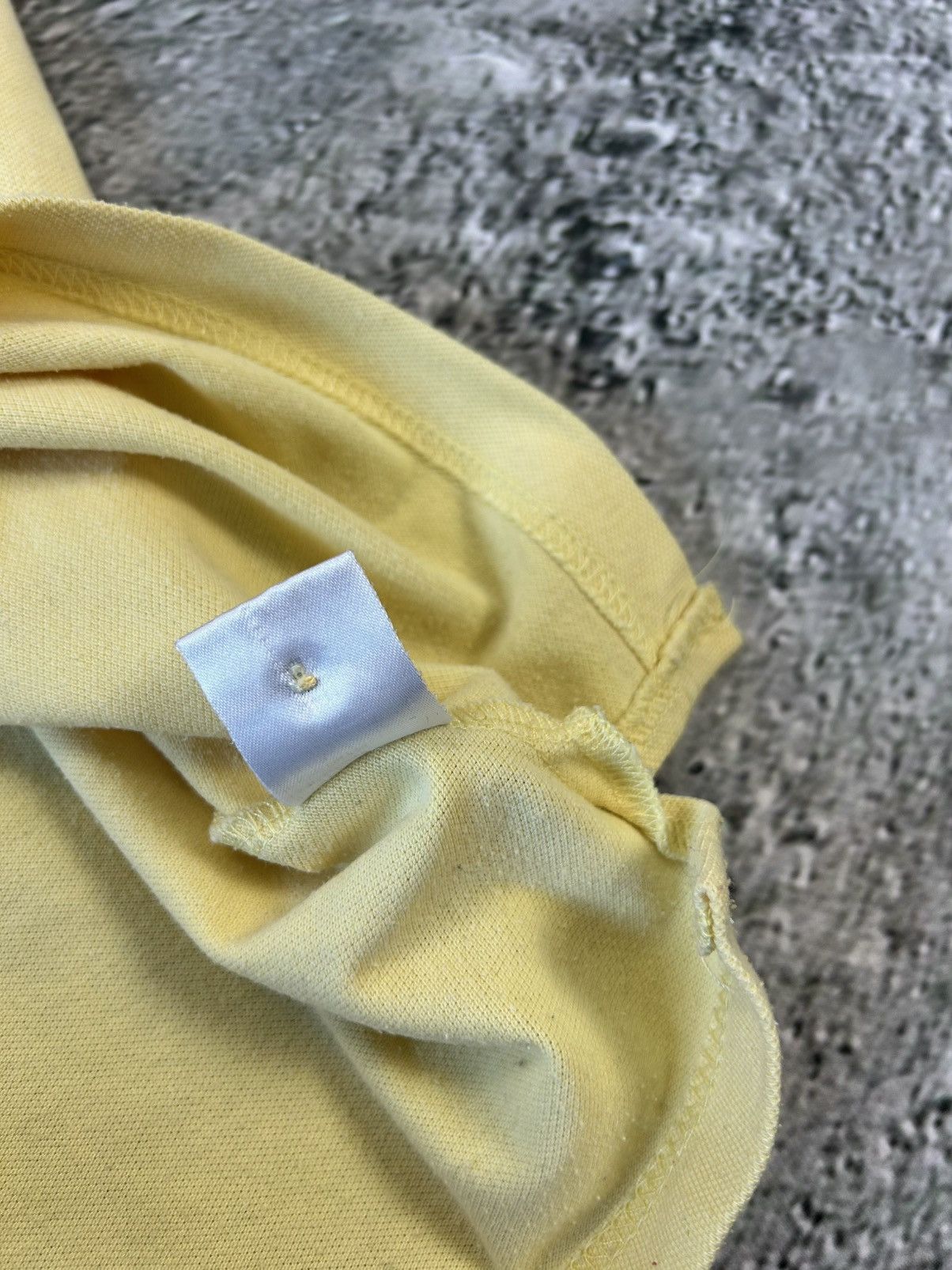 Lacoste × Vintage Lacoste polo t-shirt yellow Serie Limitee Gold Limited Size US S / EU 44-46 / 1 - 5 Thumbnail
