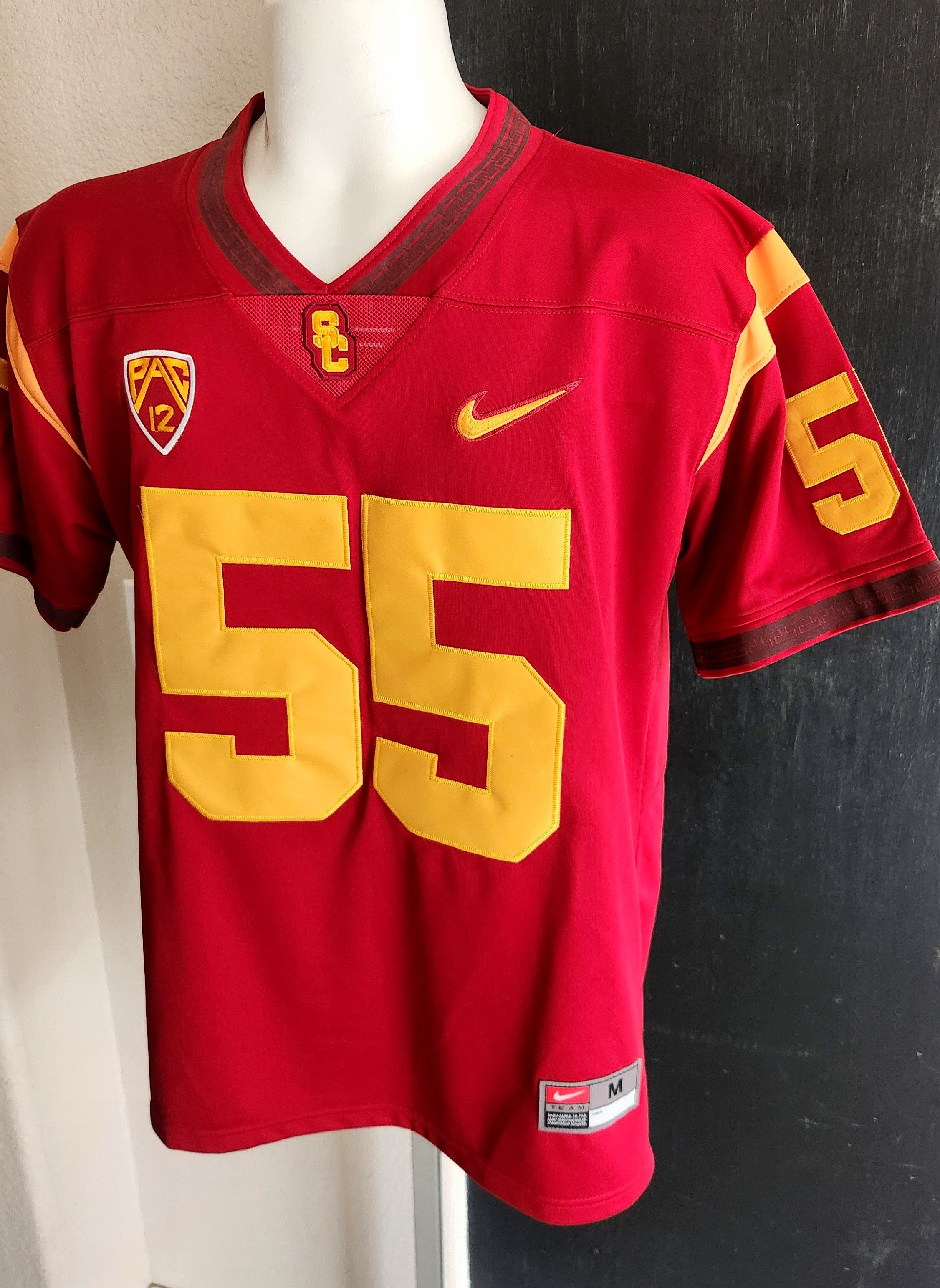 Nike USC Trojans Nike Vintage Junior Seau #55 Vtg 90s NCAA Pack10 Size US M / EU 48-50 / 2 - 3 Thumbnail