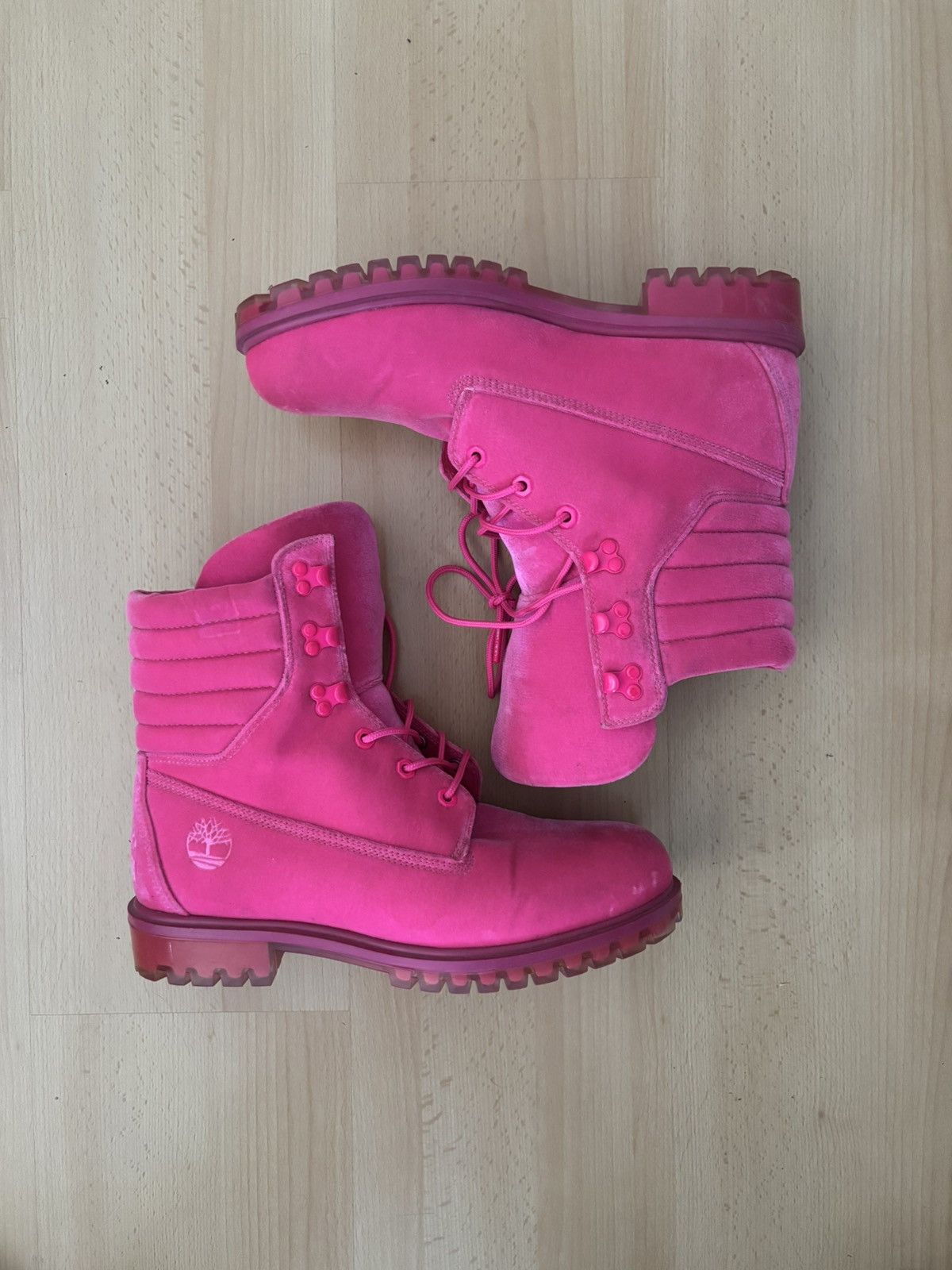 Jimmy Choo Timberland Schuhe Pink Jimmy Choo Ankle High Timberland
