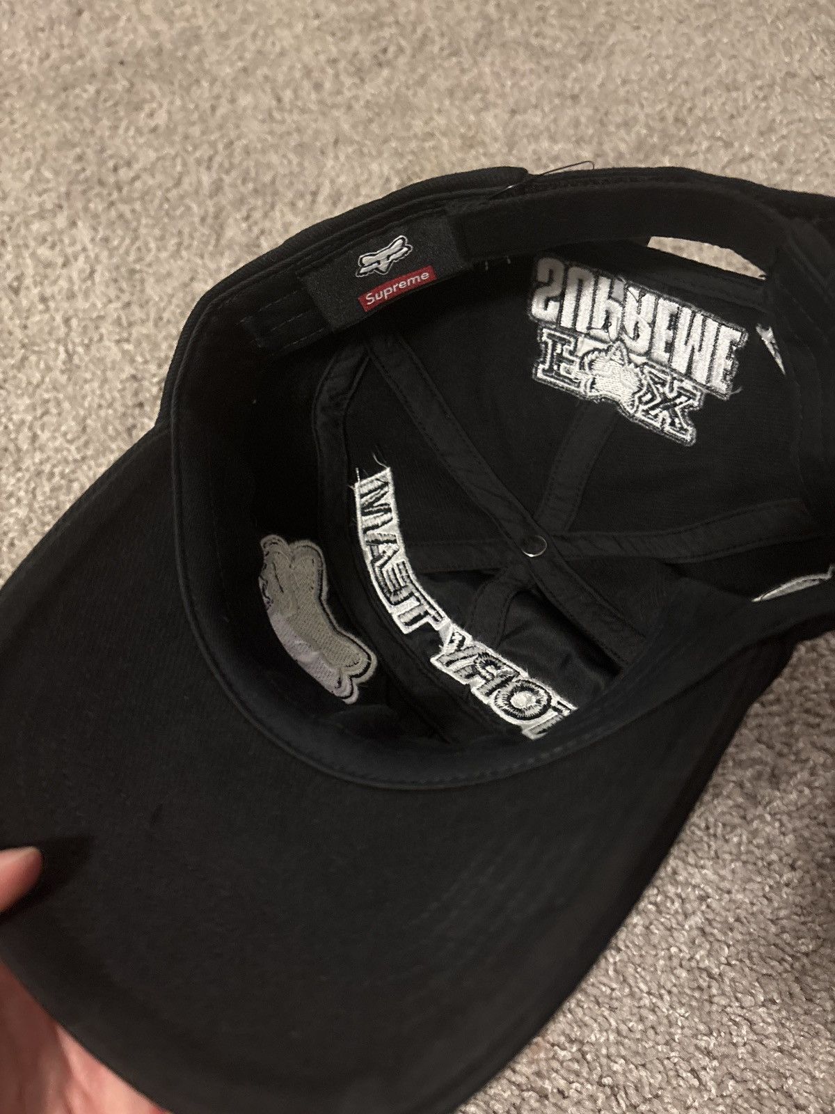 Fox Racing × Supreme Supreme Fox Racing Hat Size ONE SIZE - 8 Thumbnail