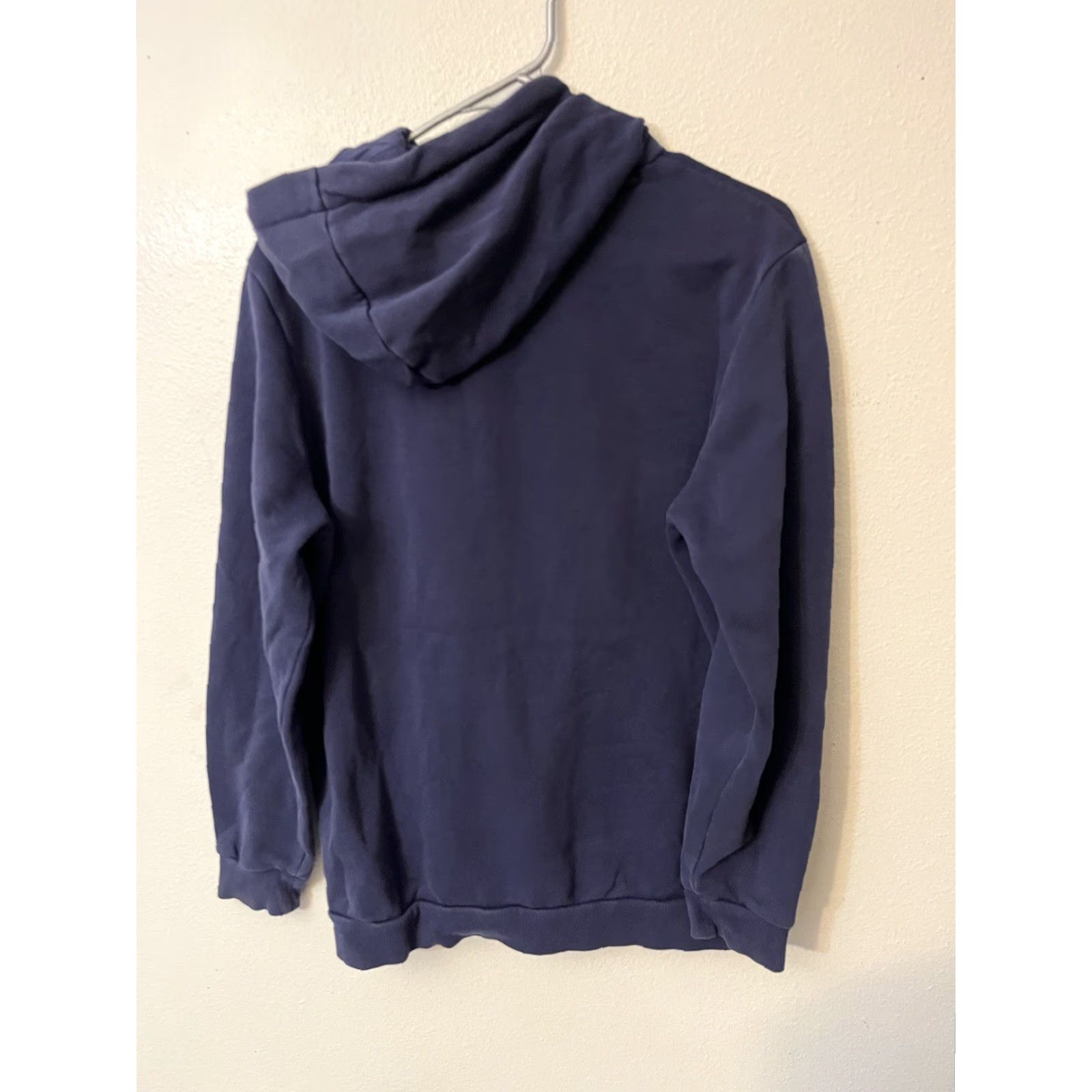 Puma PUMA Pullover Hoodie Sweatshirt Mens M Navy Logo Front Sleeve Logo Front Kangaroo Pocket Hooded Size US M / EU 48-50 / 2 - 6 Thumbnail