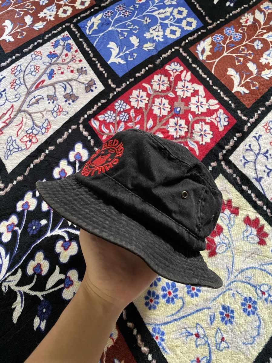 Vintage RARE Red Hot Chili Peppers Bucket Hat Size ONE SIZE - 4 Thumbnail