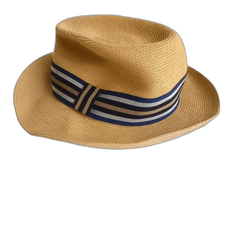 Hermes Hermes Blue and White Striped Fisherman Hat Size ONE SIZE - 1 Thumbnail