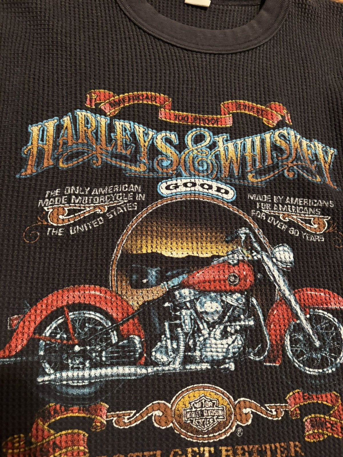 Harley Davidson Vintage Harley Davidson Thermal 1985 Size US XXL / EU 58 / 5 - 4 Thumbnail