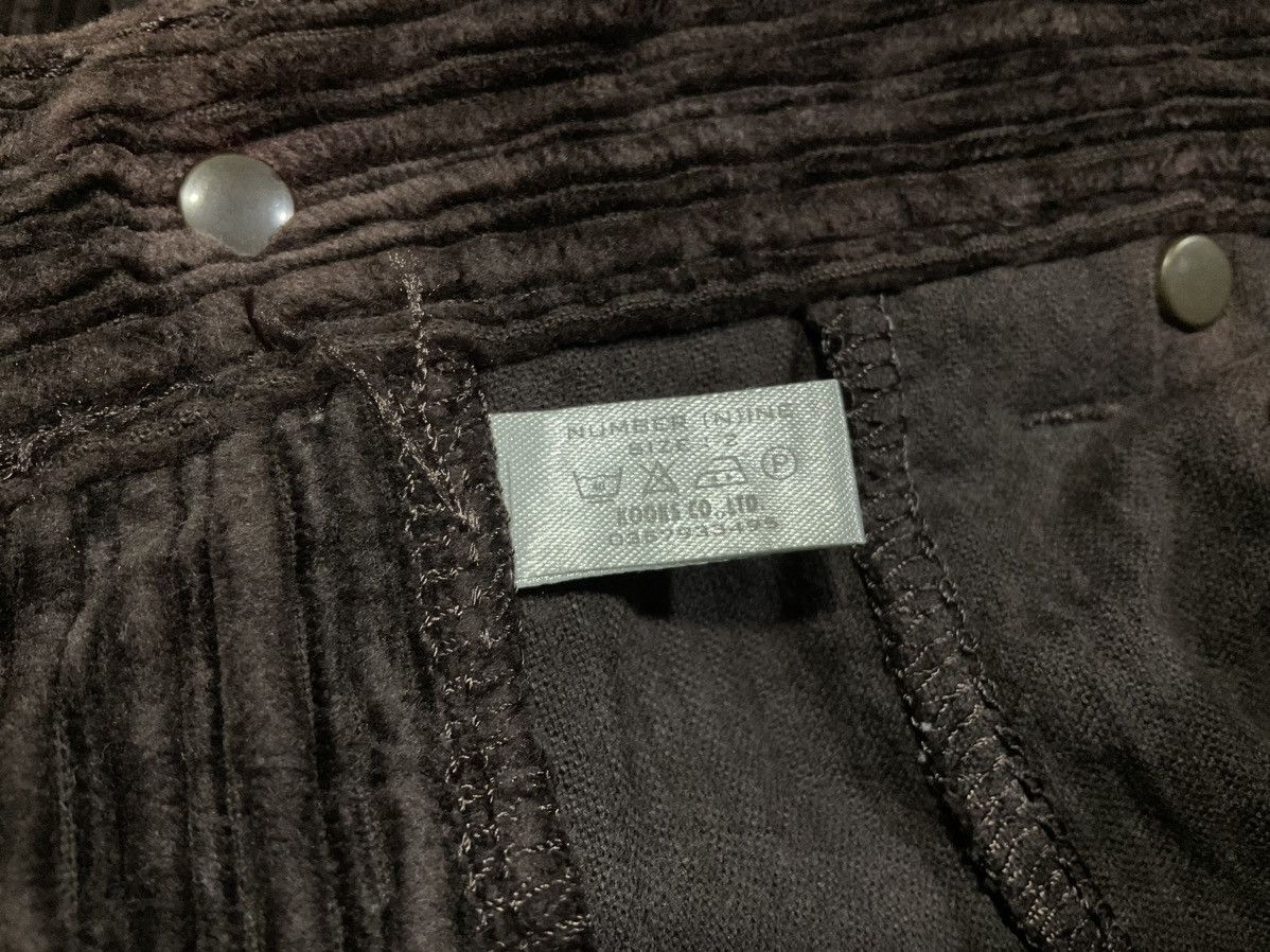 Number (N)ine 🔥Archived Aw02 Number (N)ine Corduroy Pants Size US 31 - 9 Thumbnail