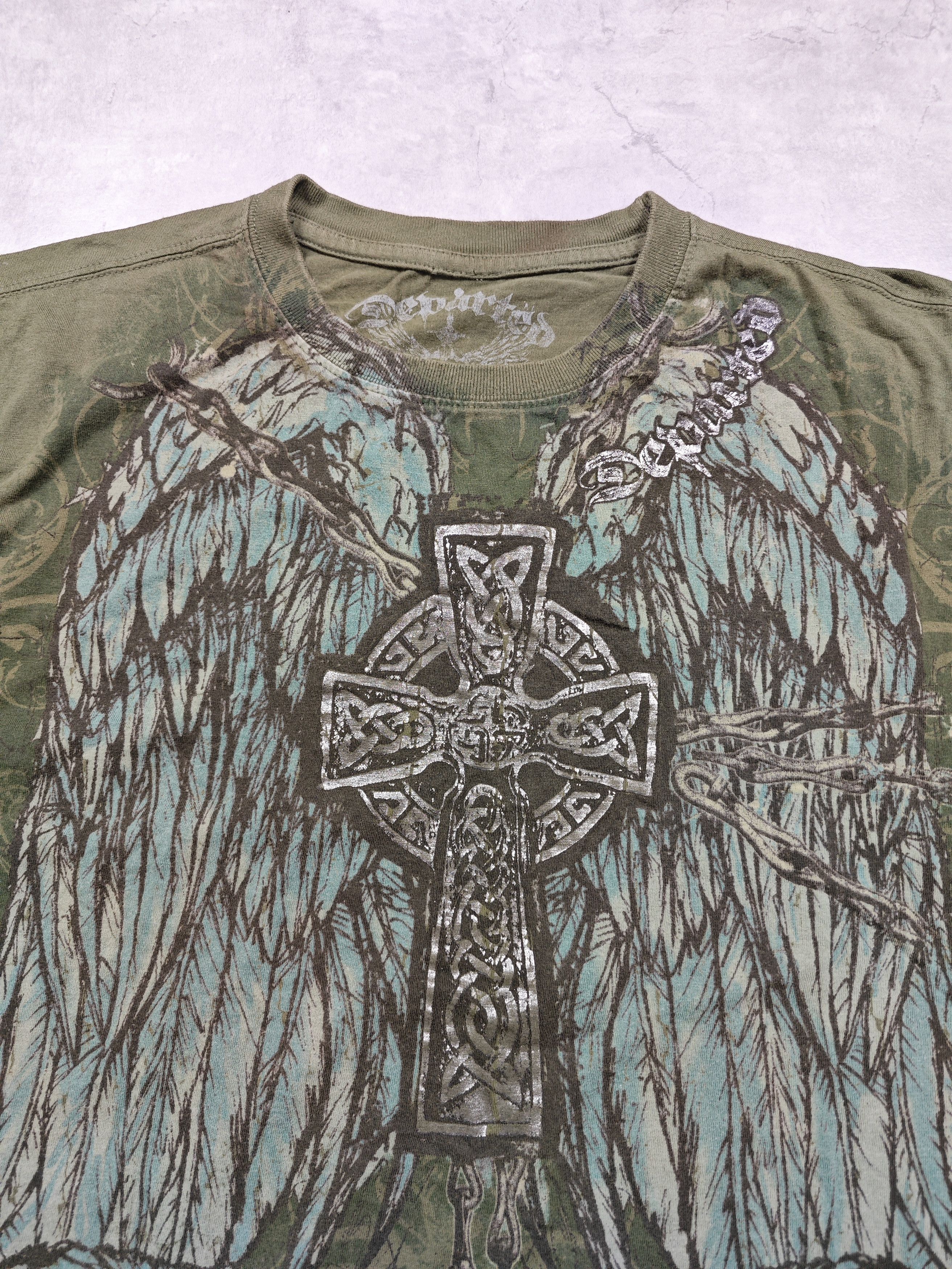 Vintage Departed Vintage Y2K T Shirt Size US L / EU 52-54 / 3 - 2 Thumbnail