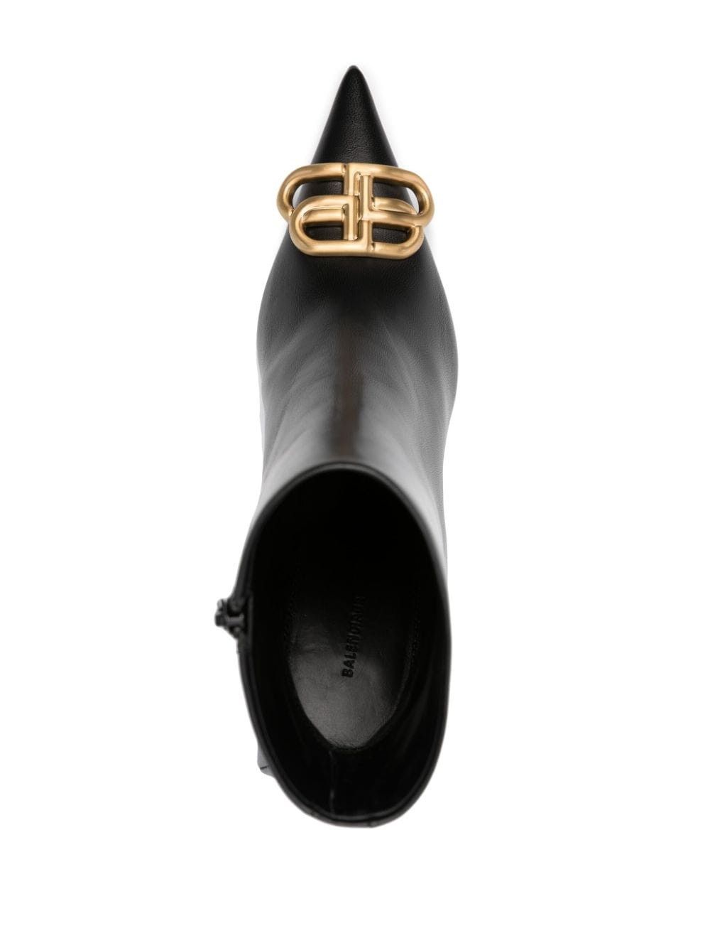 Balenciaga o1mt1gz0325 Square Knife BB 80mm Booties in Black Size US 7 / IT 37 - 4 Thumbnail