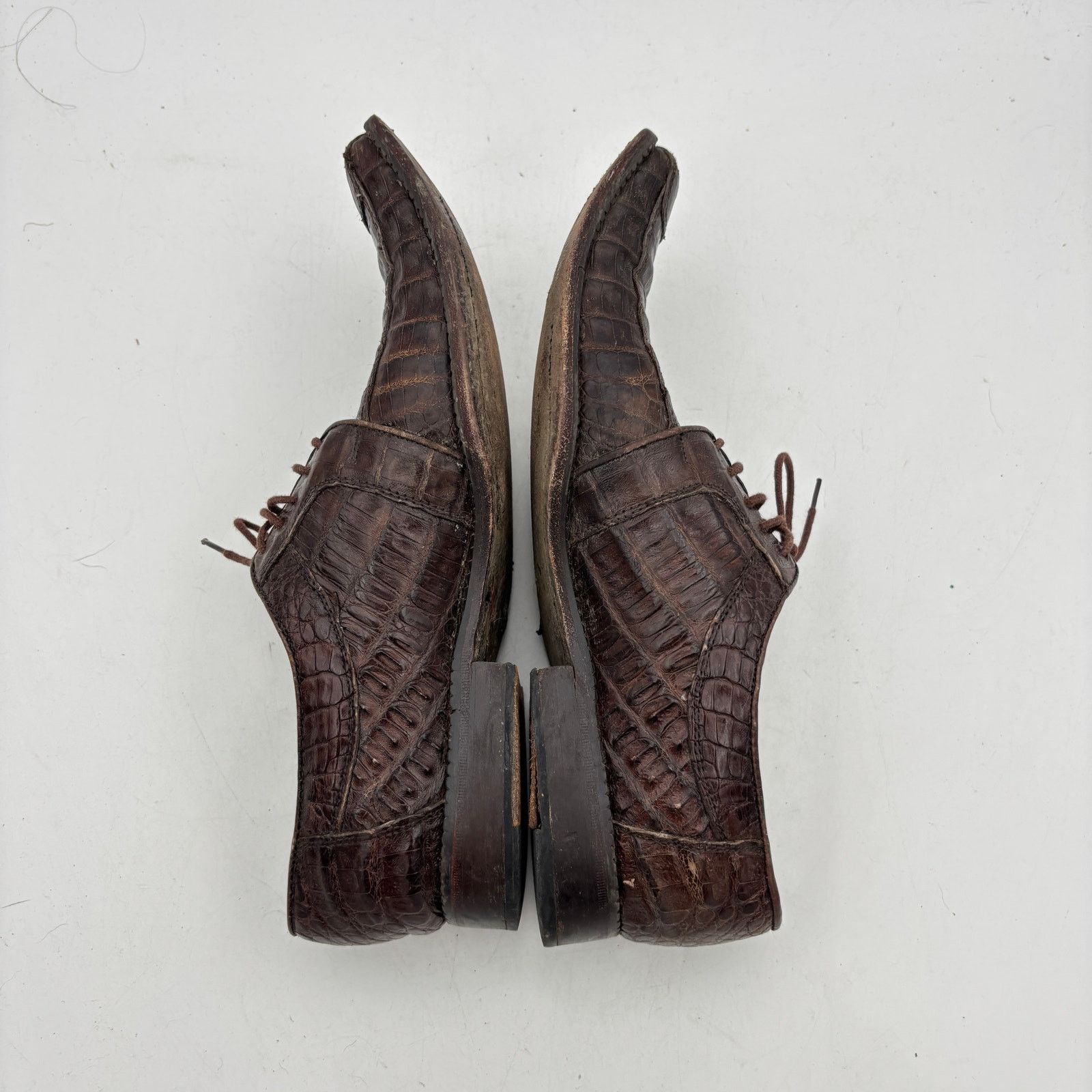 Los Altos Boots Los Altos Boots Crocodile Oxfords Dress Shoes Men US 9.5-10 Size US 9.5 / EU 42-43 - 7 Thumbnail