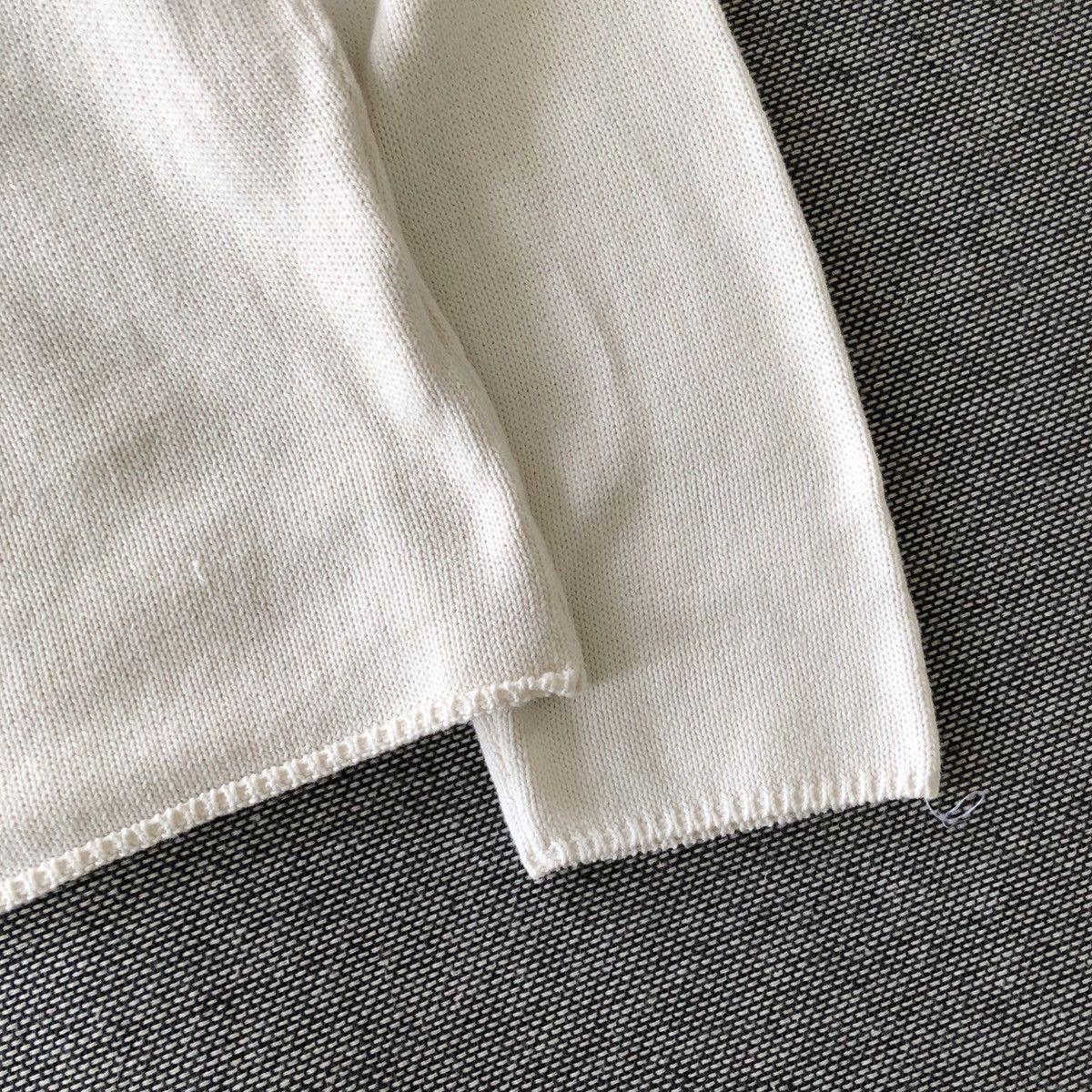 Tricot Comme des Garcons Tricot COMME des GARCONS White Boat Neck Knitwear Size S / US 4 / IT 40 - 5 Thumbnail