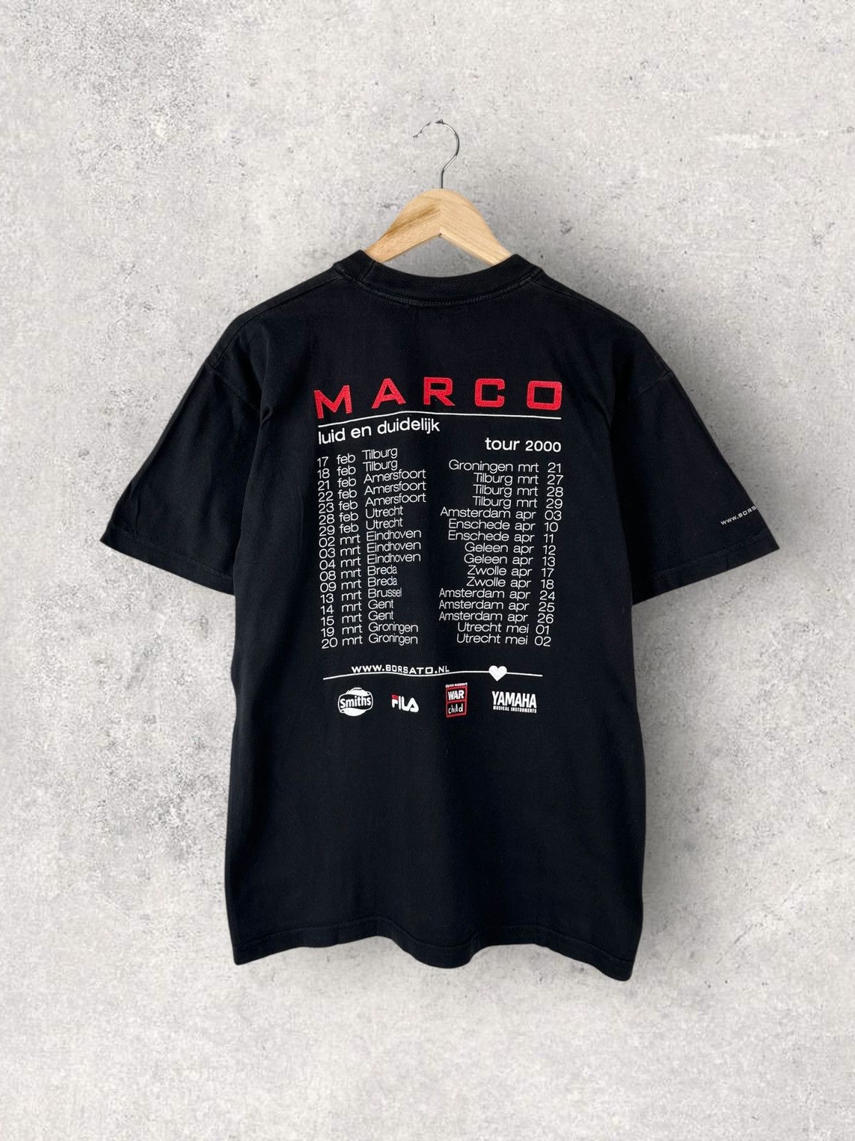 Band Tees 2000s Vintage Marco Tour Tee Oversized Size US M / EU 48-50 / 2 - 2 Thumbnail