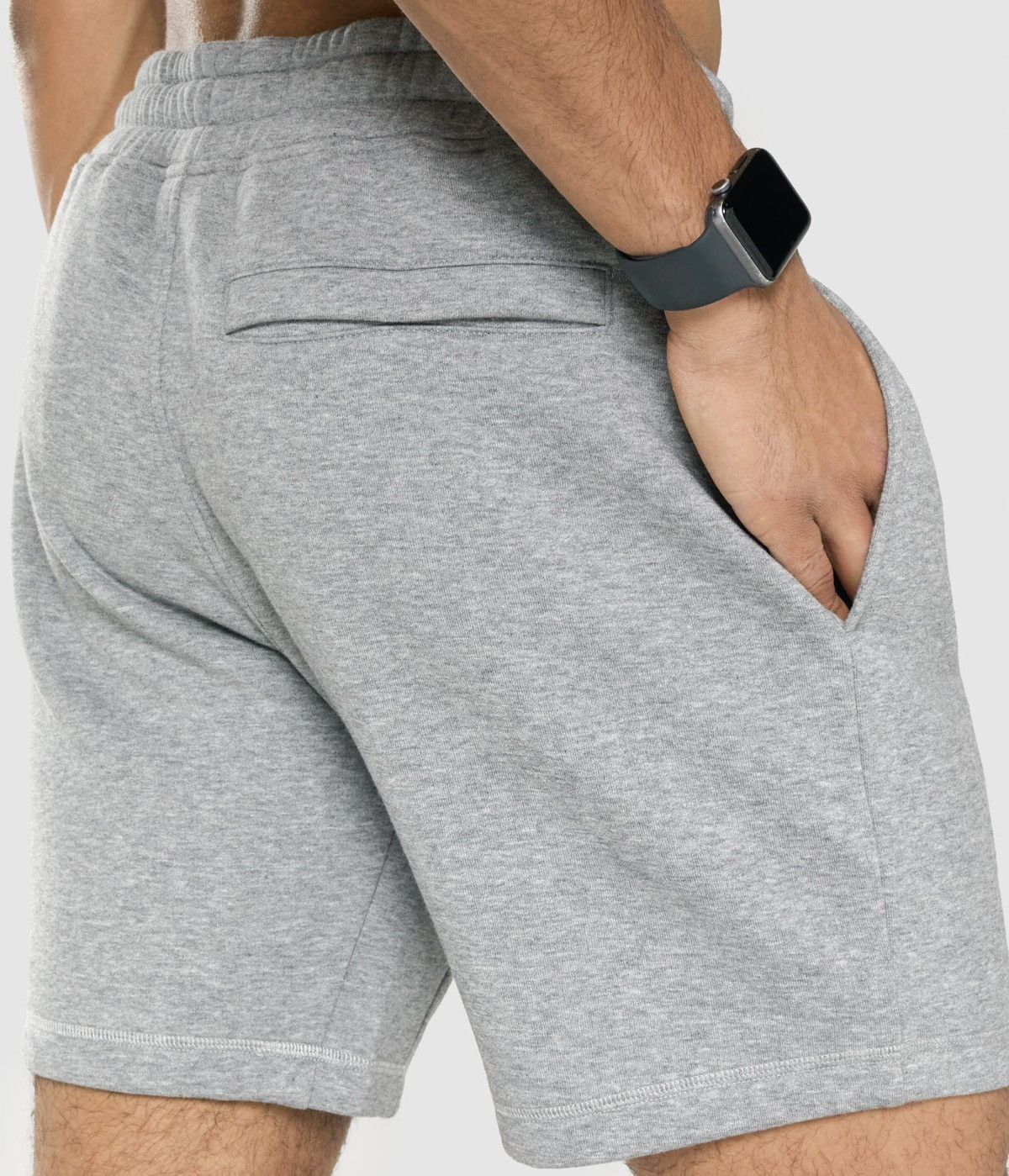 Gymshark Gymshark Shorts Gray Pocket Cotton Mens Size M Size US 32 / EU 48 - 6 Thumbnail