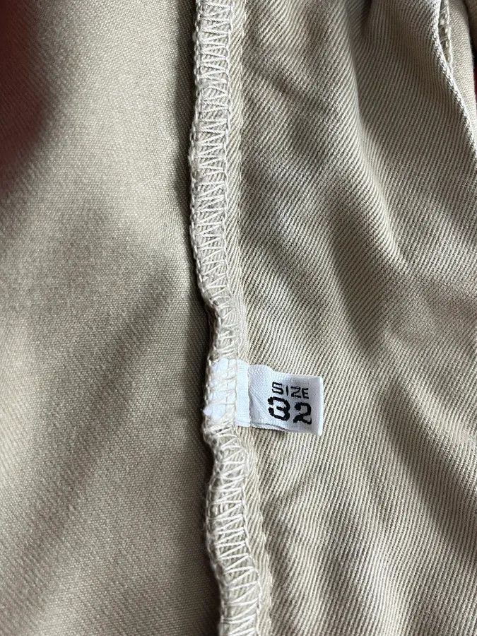 Armani 2000s Armani Beige Cozy Flared Pants Size US 32 / EU 48 - 10 Thumbnail