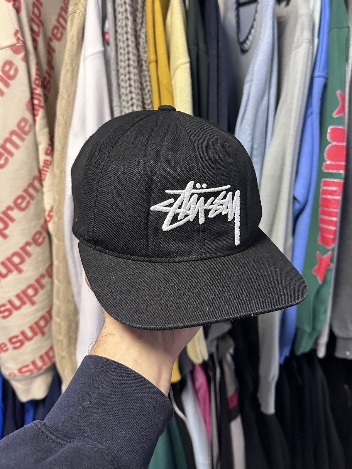 Stussy Vintage Stussy Embroidery Logo Cap Os Size ONE SIZE - 1 Thumbnail