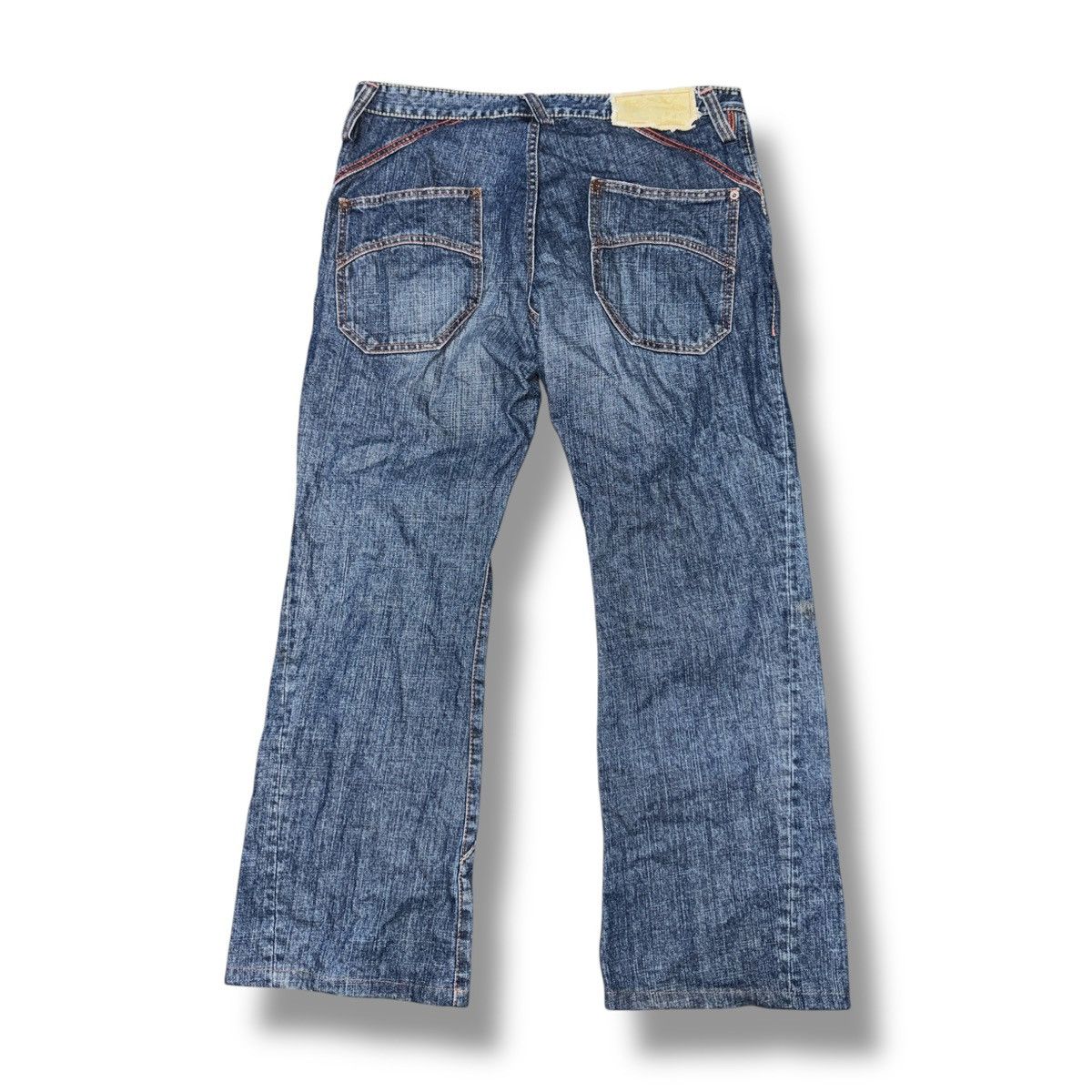 Japanese Brand Japanese Brand Wide leg baggy jeans Size US 36 / EU 52 - 4 Thumbnail