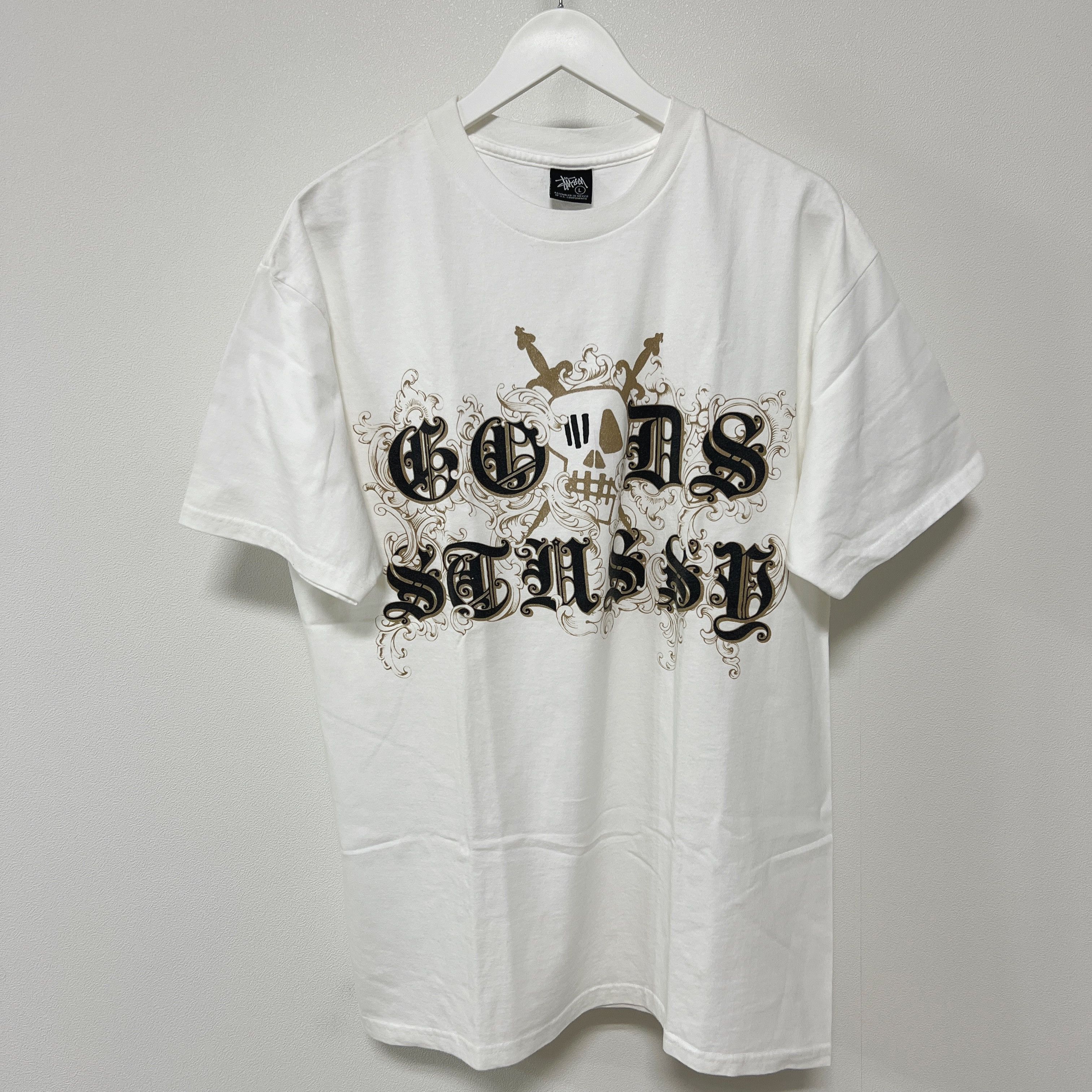 Stussy STUSSY x GOODS Skull T-Shirt White Size US L / EU 52-54 / 3 - 3 Thumbnail