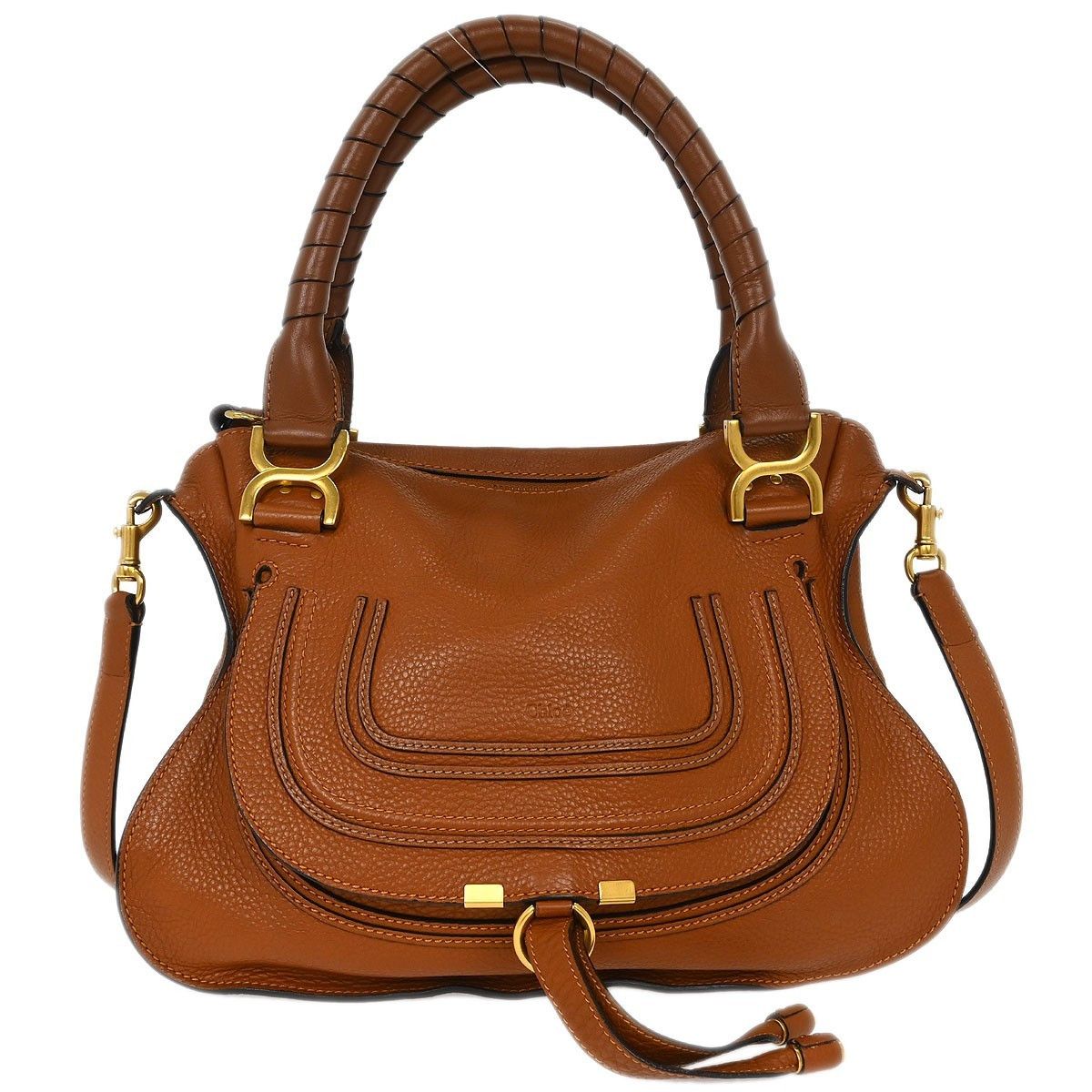 Chloe Chloe Marcie Satchel Leather Size ONE SIZE - 1 Thumbnail