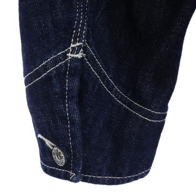 Momotaro Jeans Momotaro Jeans Collarless Denim Jacket Coverall Size US S / EU 44-46 / 1 - 6 Thumbnail