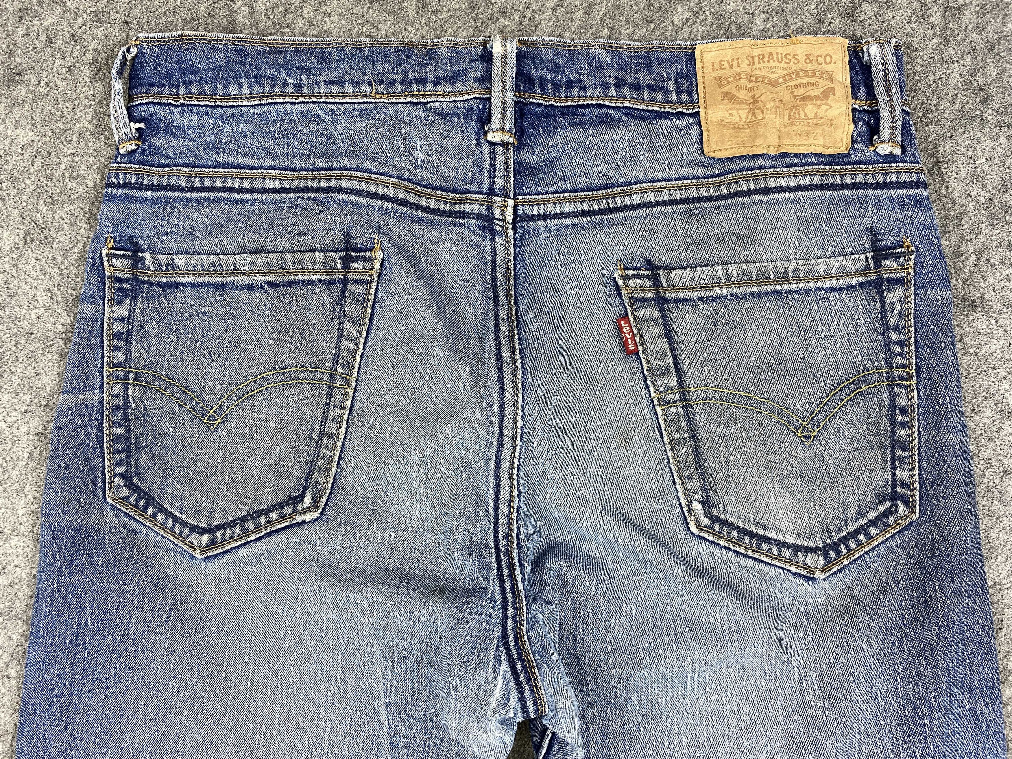 Levi's Vintage Clothing Faded Blue Levi's 522 Jeans 32x27.5 Denim -JN1402 Size US 32 / EU 48 - 4 Thumbnail