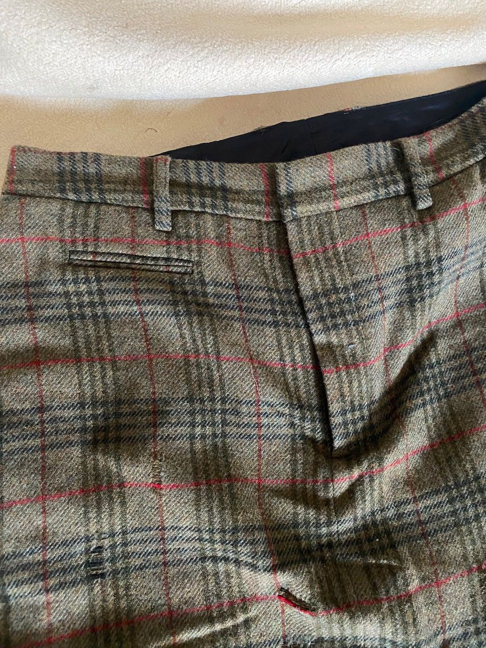 R13 R13 green tartan wool trousers Size US 30 / EU 46 - 4 Thumbnail