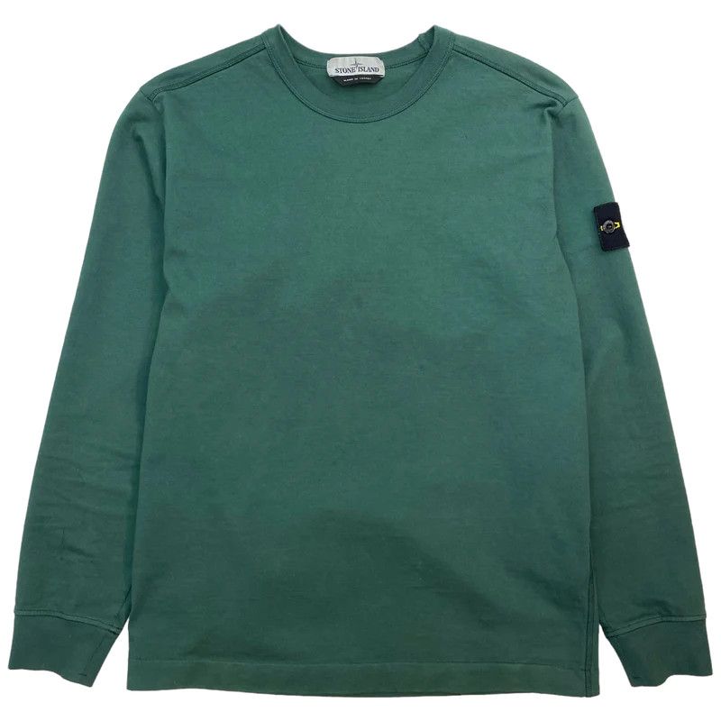 image of Stone Island Long Sleeve Shirt Forest Green, Men's (Size Medium)