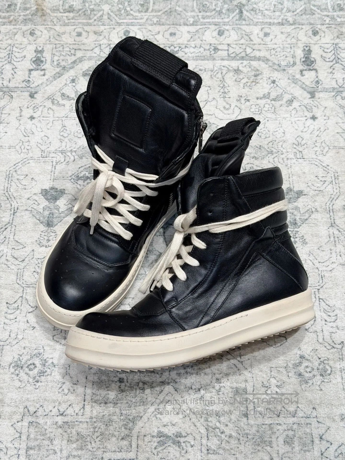 Rick Owens Rick Owens Inverted Triangle High-Top Patent Leather. Size US 6 / IT 36 - 4 Thumbnail