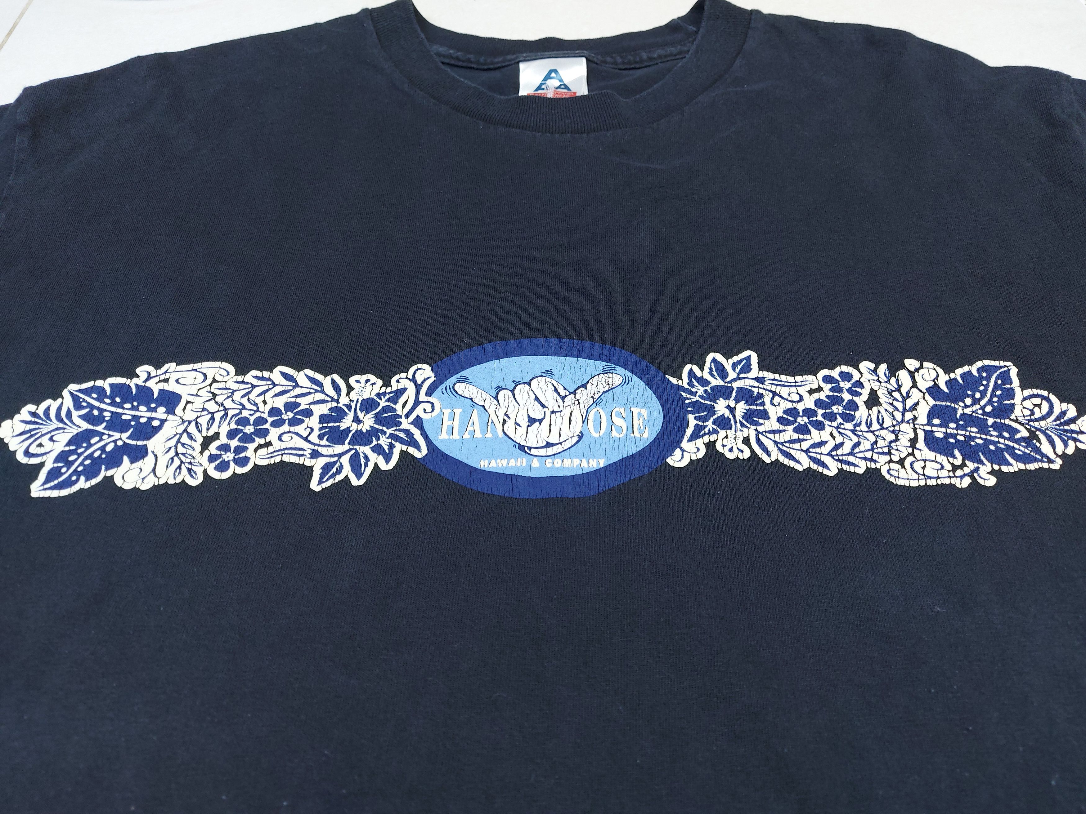 Vintage Vintage Y2K Hang Loose Hawaii Company TEE Size US L / EU 52-54 / 3 - 2 Thumbnail