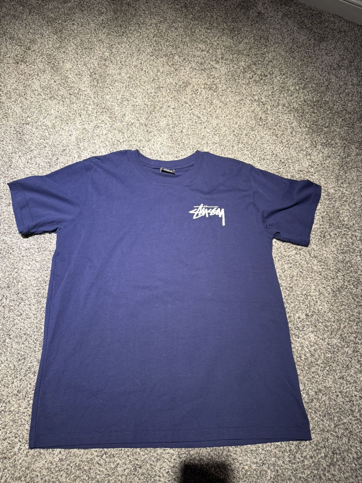 Stussy Stussy Navy Birds of California Tee | Grailed