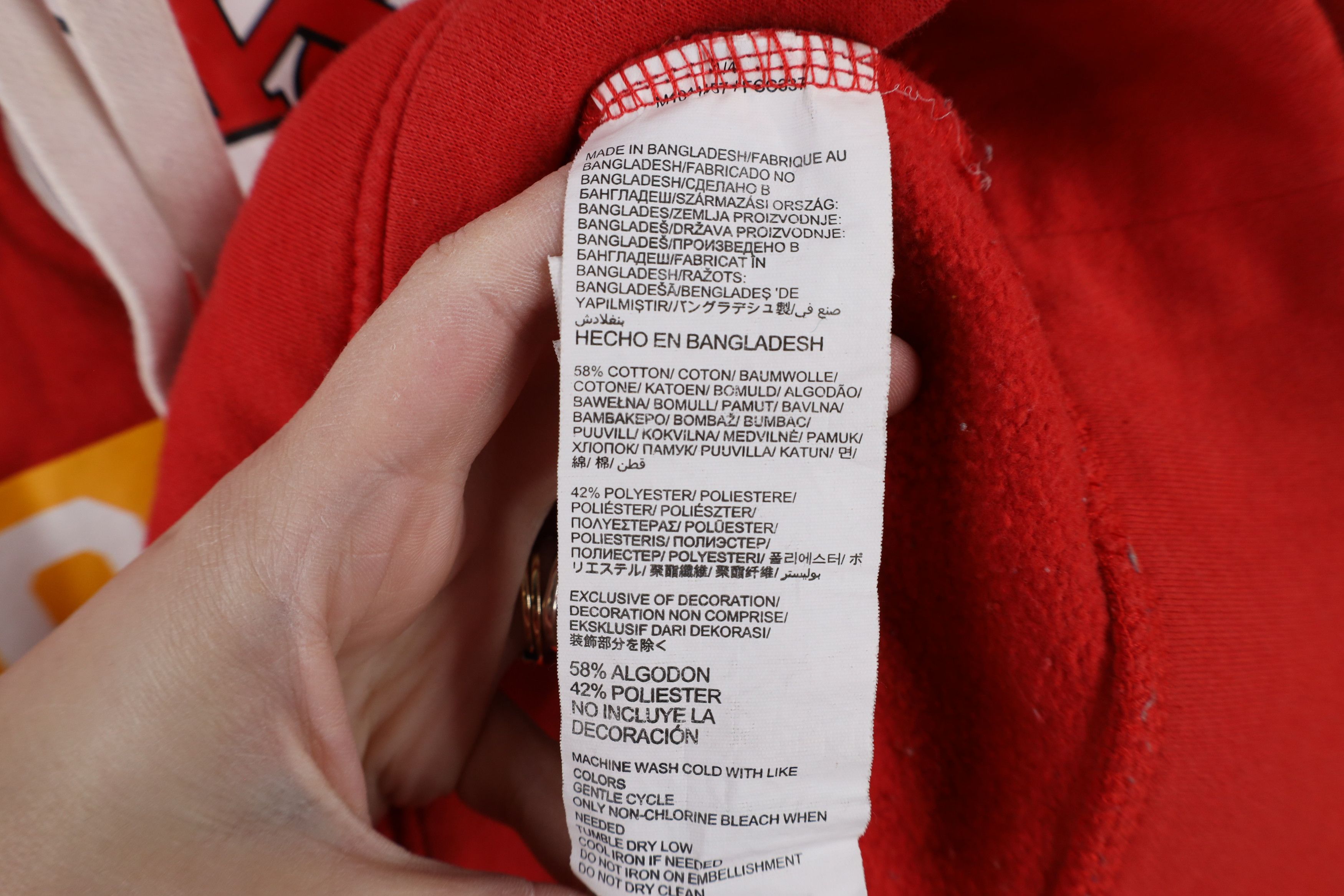 Vintage Fanatics Kansas City Chiefs Football Hoodie Sweatshirt Size US M / EU 48-50 / 2 - 12 Thumbnail