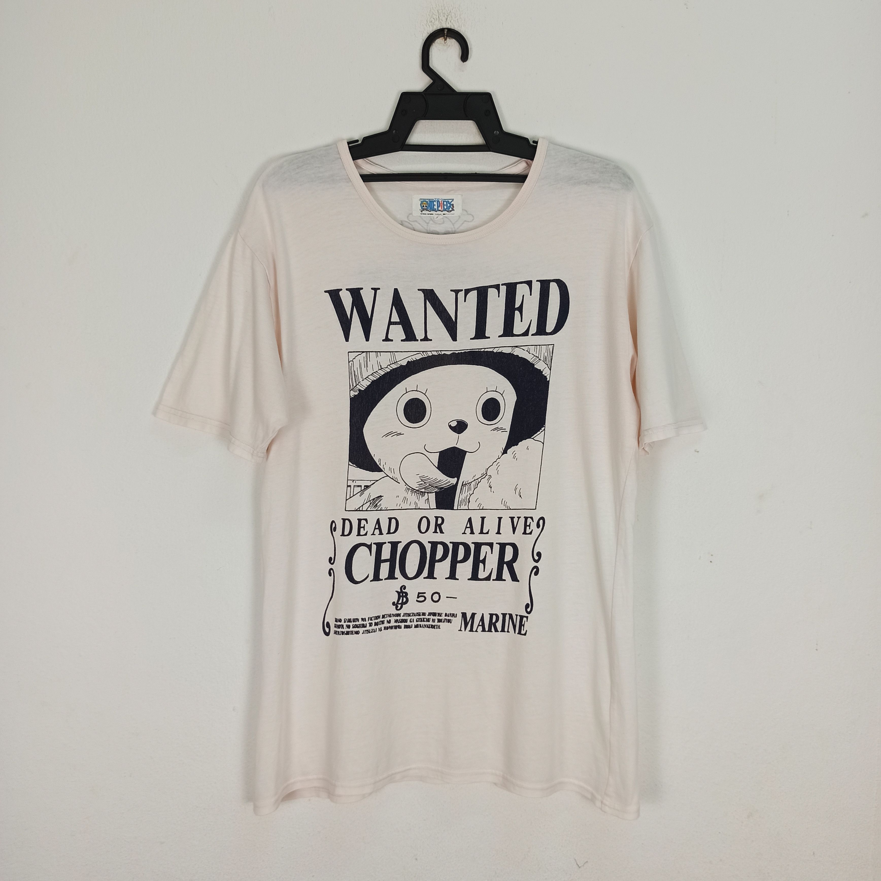 One Piece Vintage Anime One Piece Chopper Tees Size US L / EU 52-54 / 3 - 1 Thumbnail