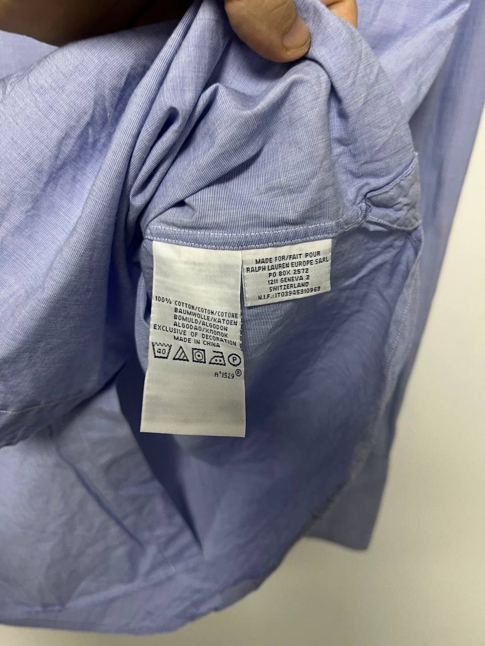 Polo Ralph Lauren Polo Ralph Lauren Regent Custom Fit Button Shirt sz 17/43 Size US XL / EU 56 / 4 - 10 Thumbnail