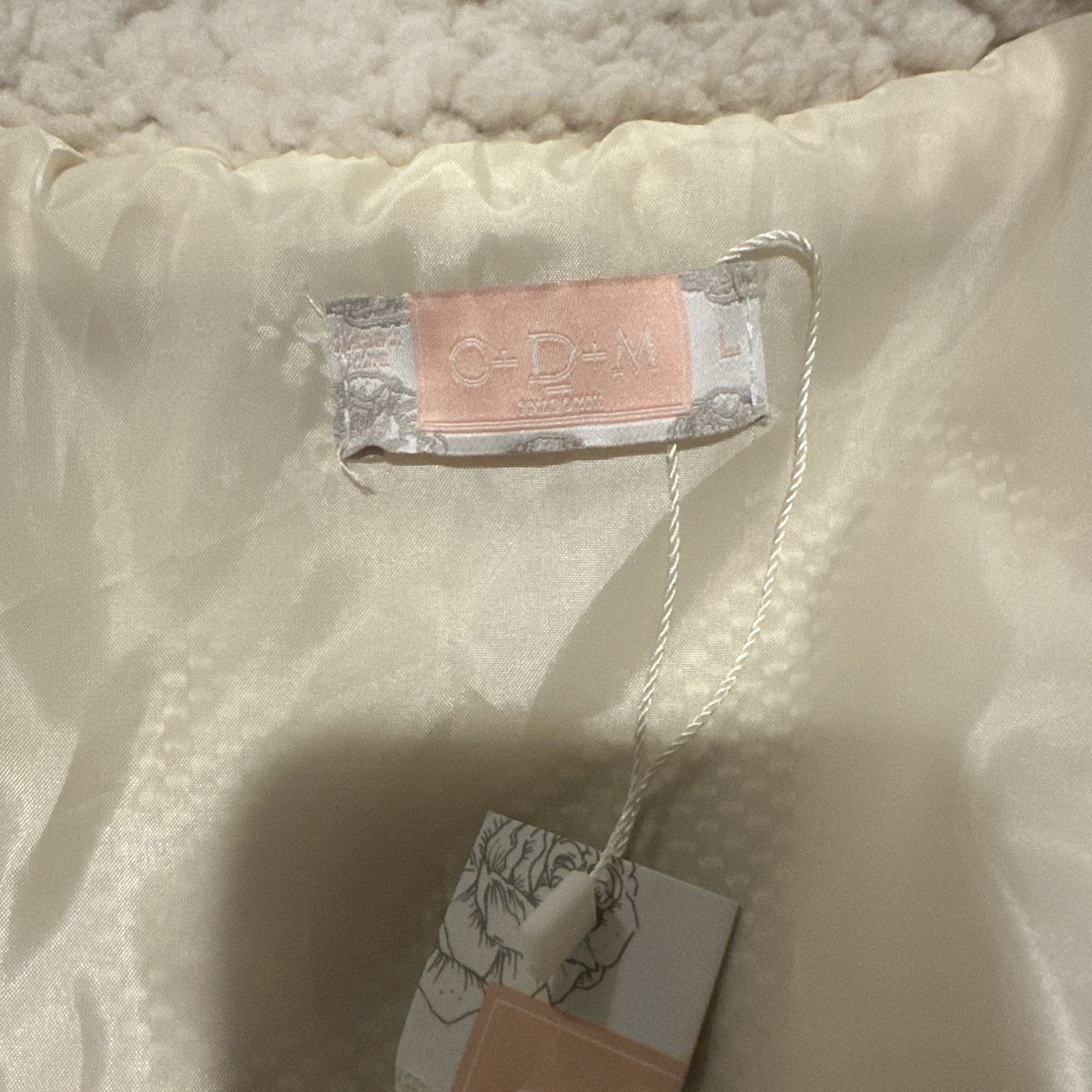 Other C+D+M Sherpa Teddy Coat Size L Double-Breasted Jacket Size L / US 10 / IT 46 - 6 Thumbnail