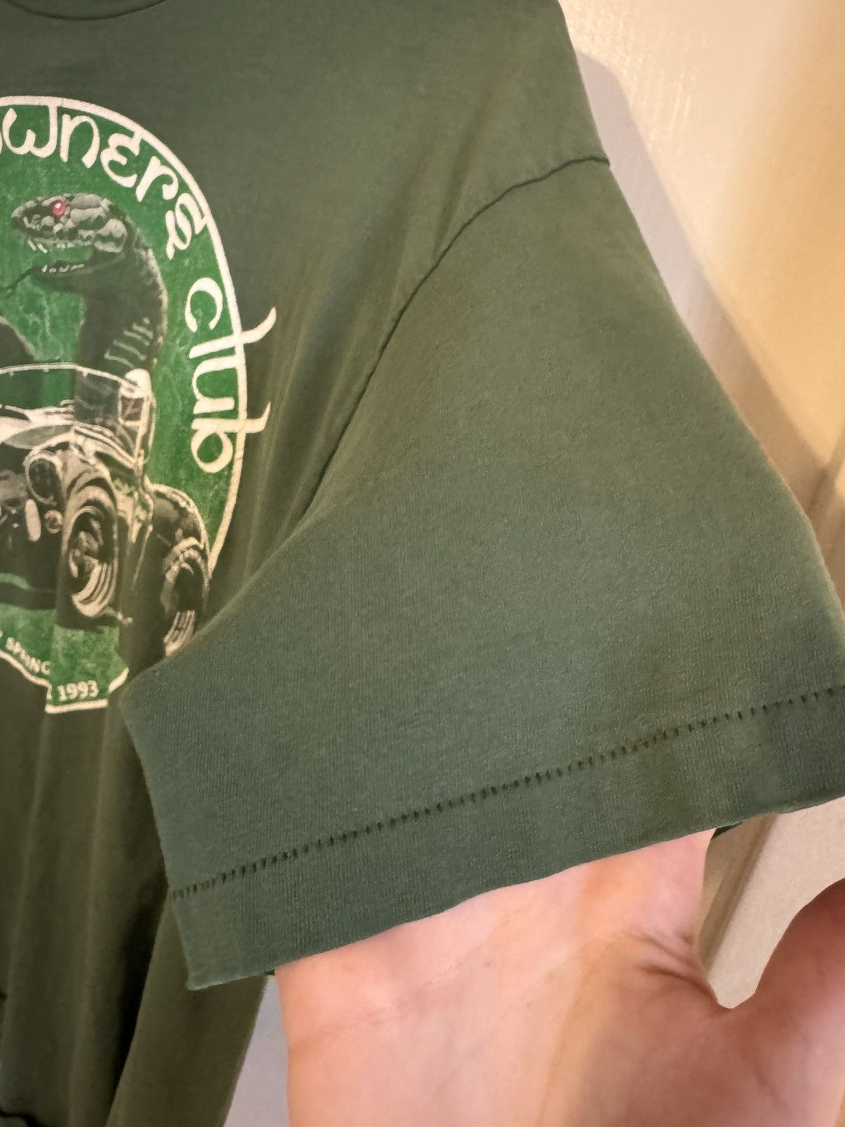 Vintage Green Cobra Owners Club Vintage Tee Size US XL / EU 56 / 4 - 4 Thumbnail