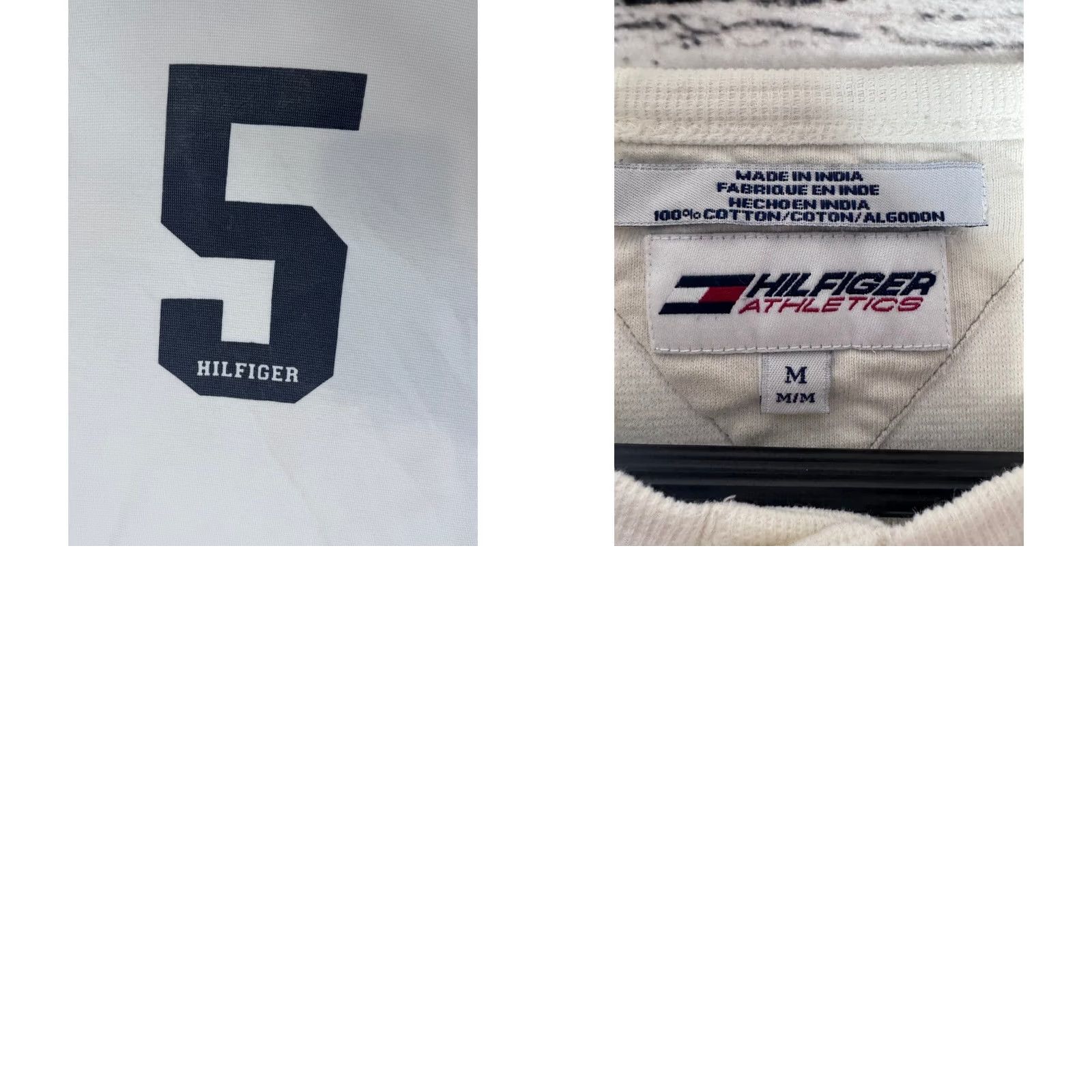 Tommy Hilfiger VINTAGE Tommy Hilfiger Athletic Henley Short Sleeve Shirt Mens M White Logo Button 5 Graphic Tee Sportswear Casual Menswear Size US M / EU 48-50 / 2 - 8 Thumbnail