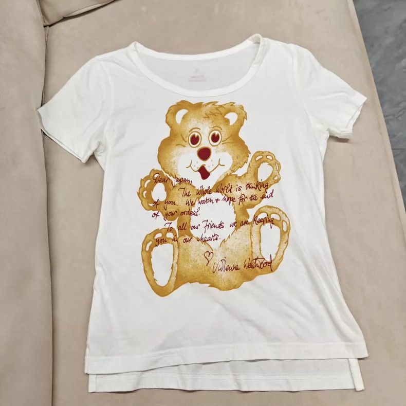 Vivienne Westwood Vivienne Westwood size1 Bear print short sleeve T-shirt Size M / US 6-8 / IT 42-44 - 1 Thumbnail