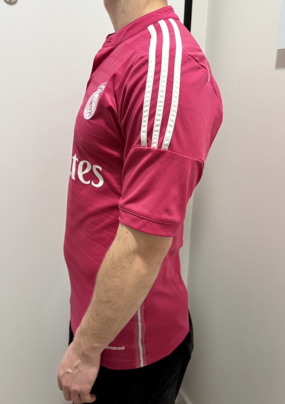 Adidas Real Madrid 2014 2015 Away Jersey T-Shirt Soccer Football Size US S / EU 44-46 / 1 - 8 Thumbnail