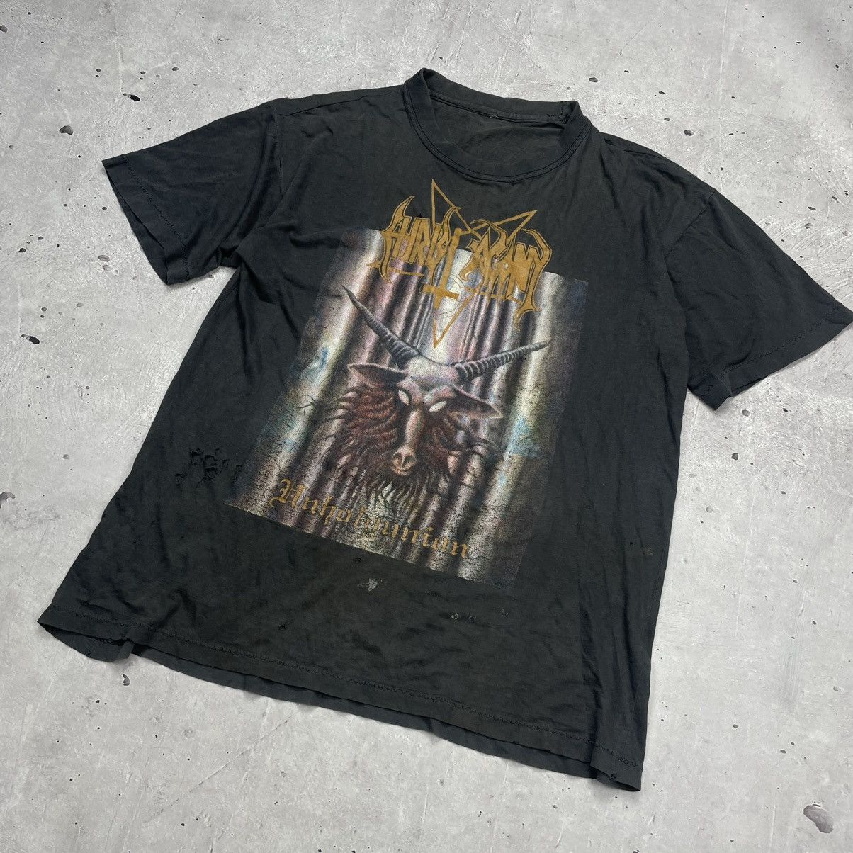 🔥Ultra Rare🔥 Christ Agony 90’s Black metal T-shirts