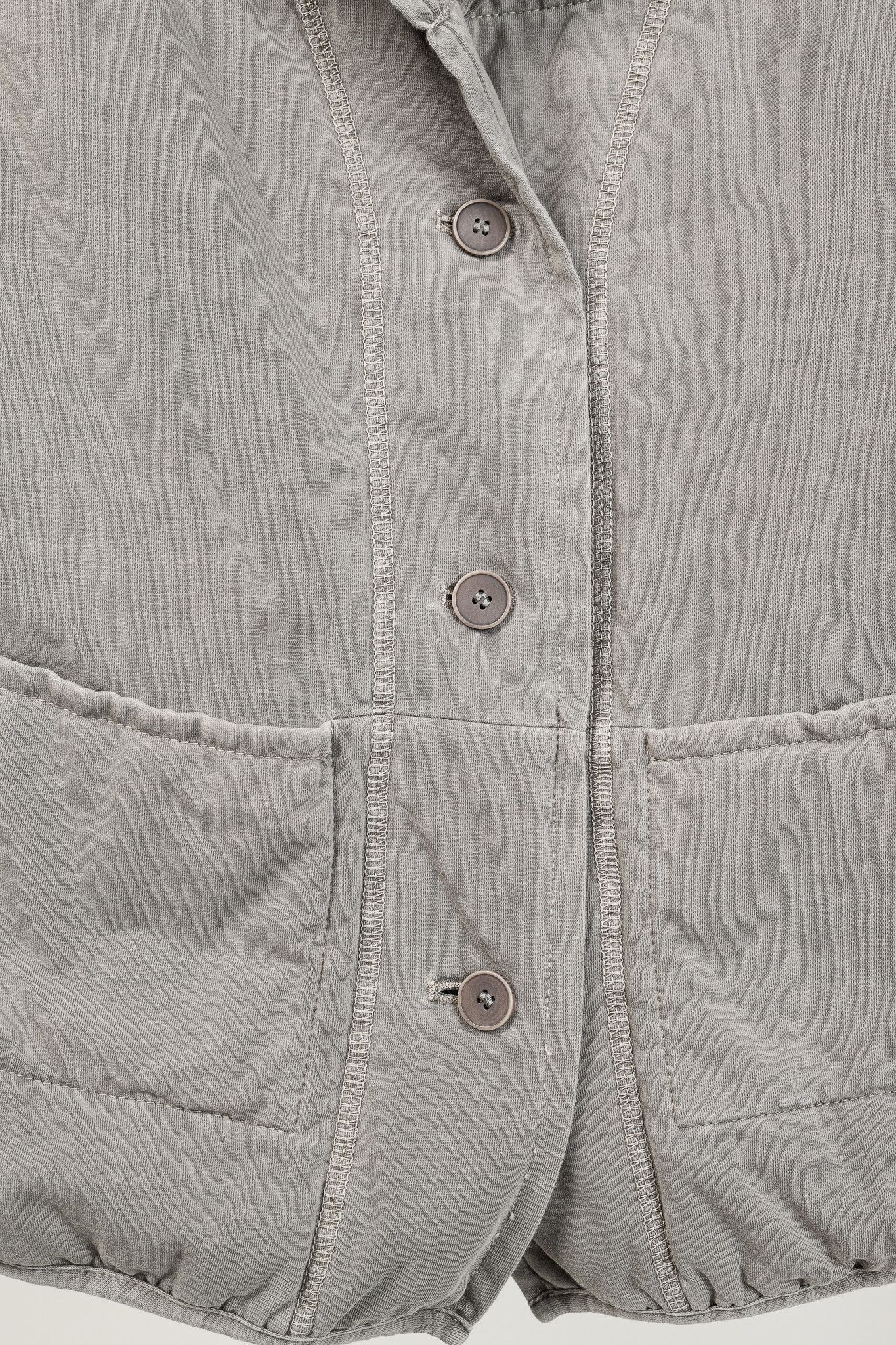 Other Ischiko Grey Padded-Cotton Buttoned Vest Size M / US 6-8 / IT 42-44 - 7 Thumbnail