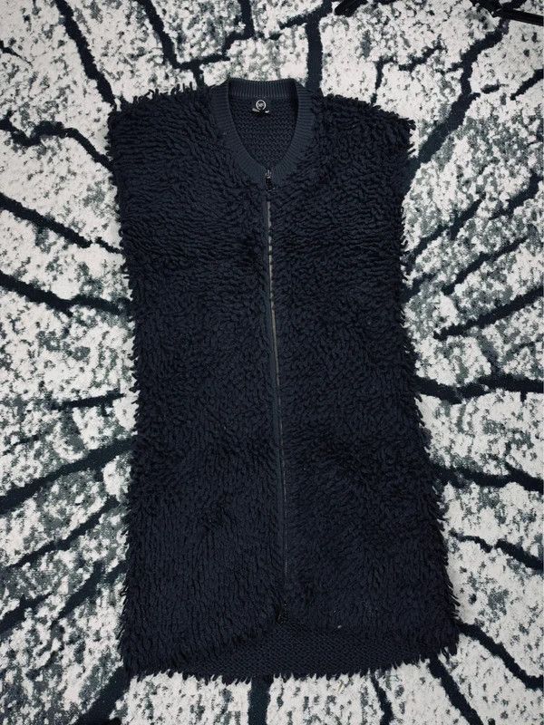 Alexander McQueen long zip woolen coat cardigan sweater gray M Size M / US 6-8 / IT 42-44 - 1 Thumbnail